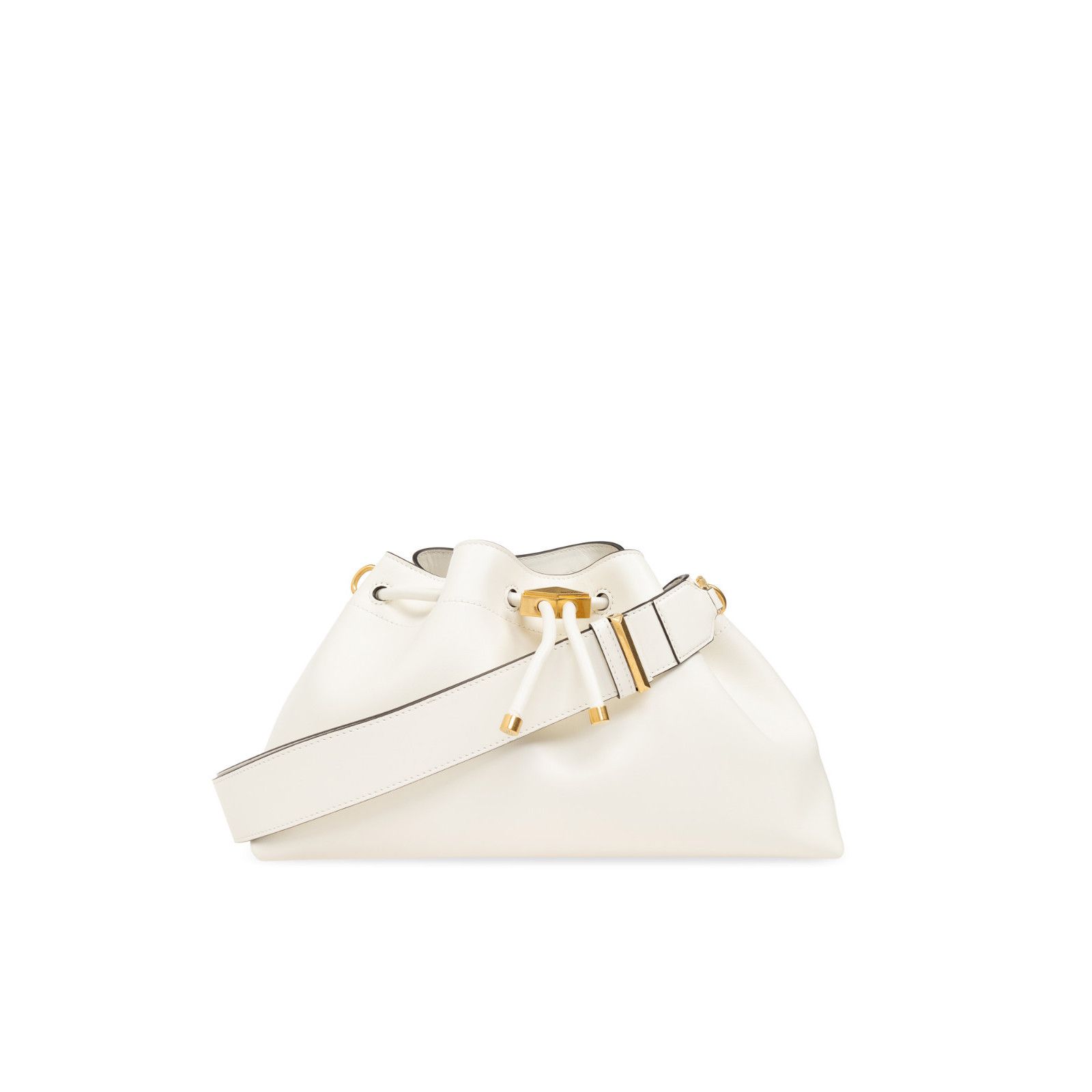 Jimmy Choo JIMMY CHOO Cinch Medium Latte/GOLD Shoulder Bag New & Authen Size ONE SIZE - 1 Thumbnail