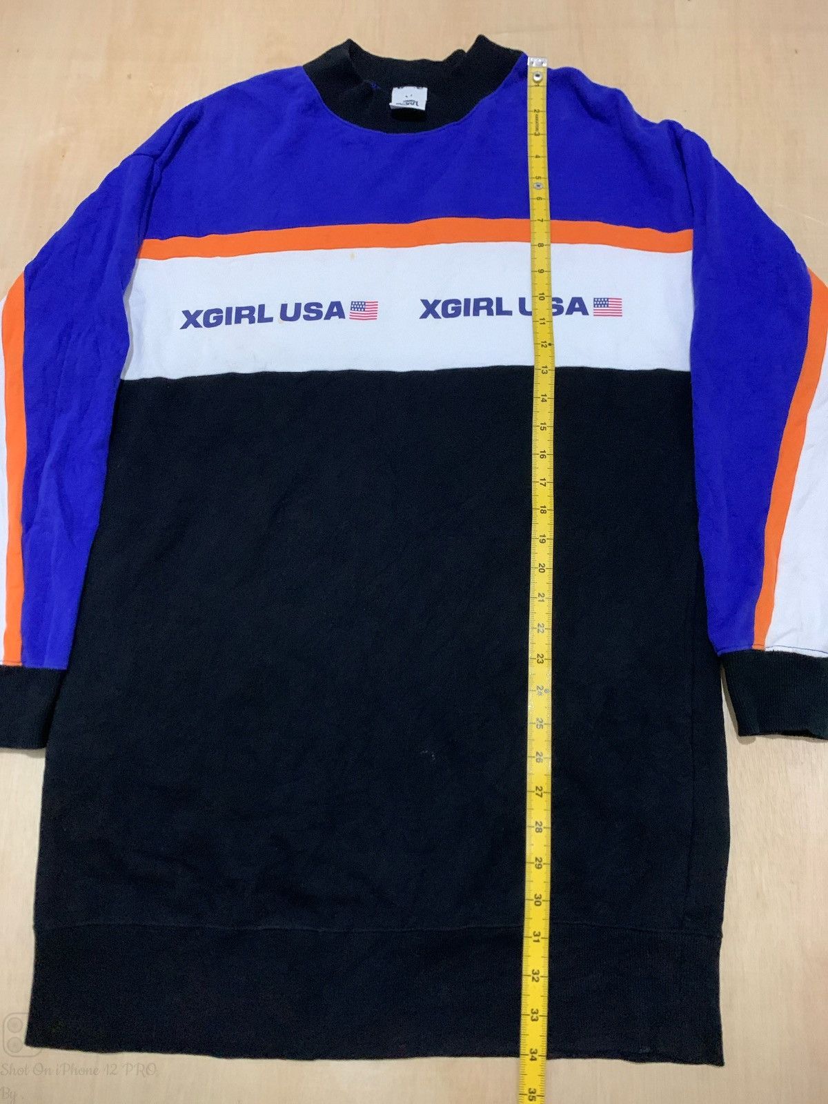 Polo Ralph Lauren × X-LARGE X-Girl Tri color sweatdress Women Size ONE SIZE - 11 Thumbnail