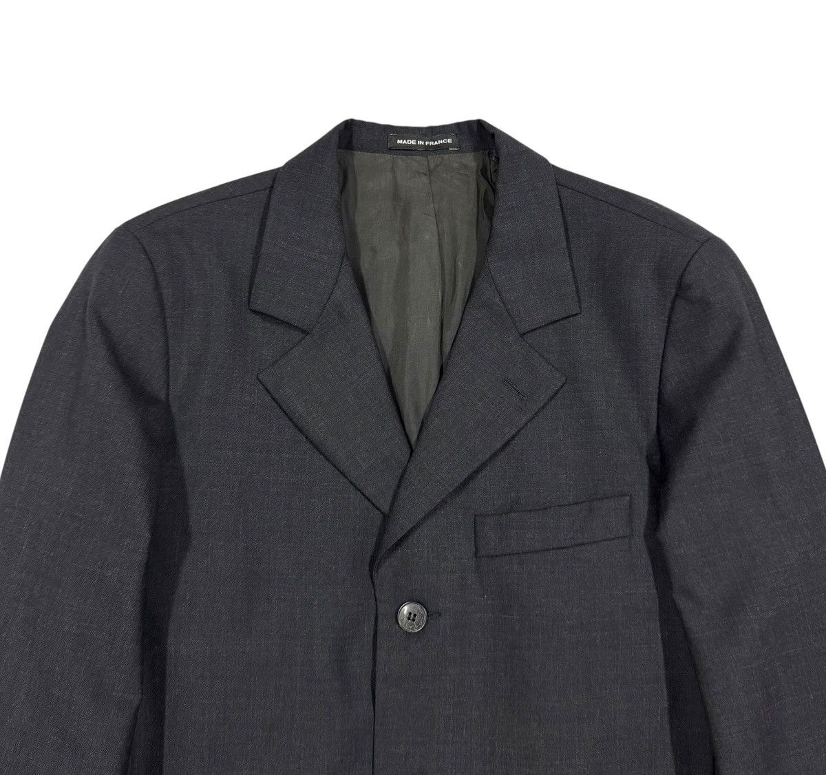 agnes b. Vtg🔥90’s Agnes b.Homme Casual Blazer Coat Jacket France Size 48R - 4 Thumbnail