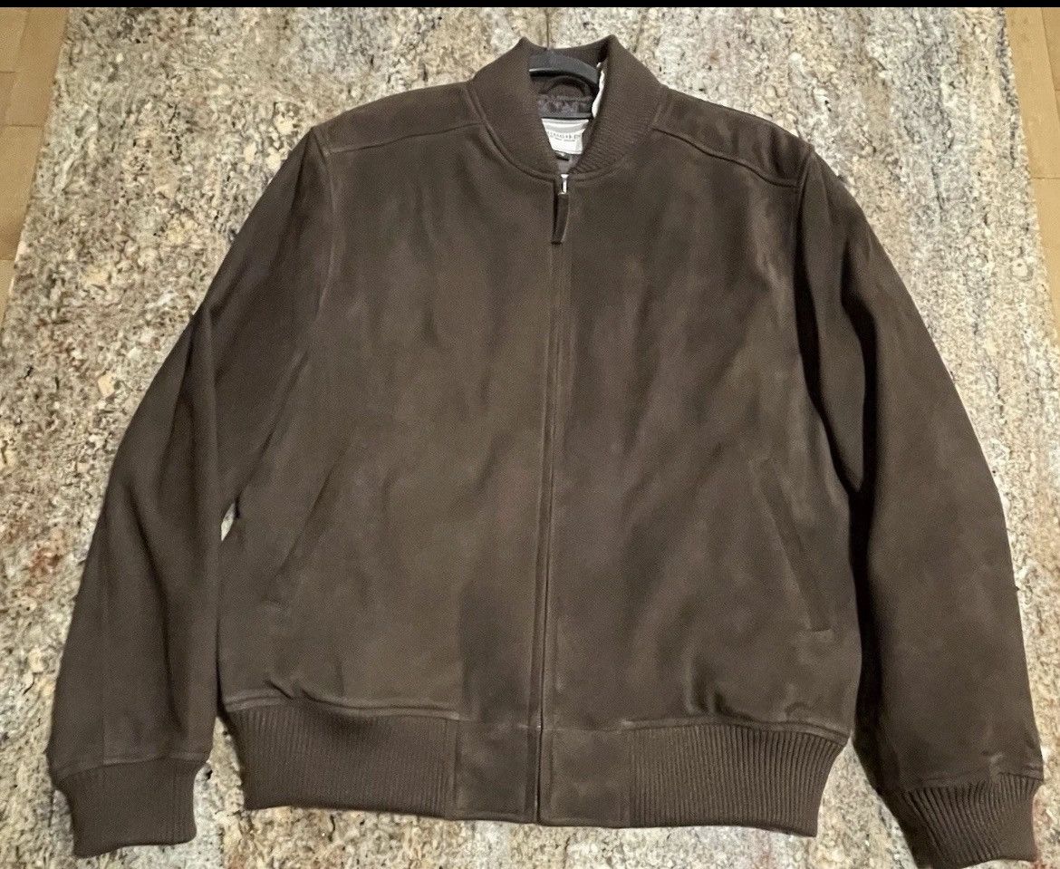 Other Williams & Kent Suede Bomber Jacket Brand new Size Medium Size US M / EU 48-50 / 2 - 1 Thumbnail