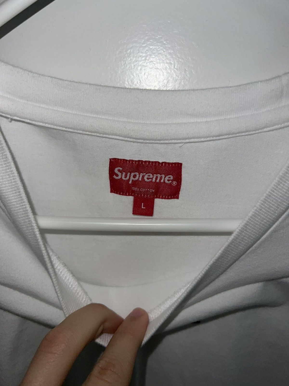 Supreme SUPREME SMALL BOX LOGO SHIRT Size US L / EU 52-54 / 3 - 3 Thumbnail
