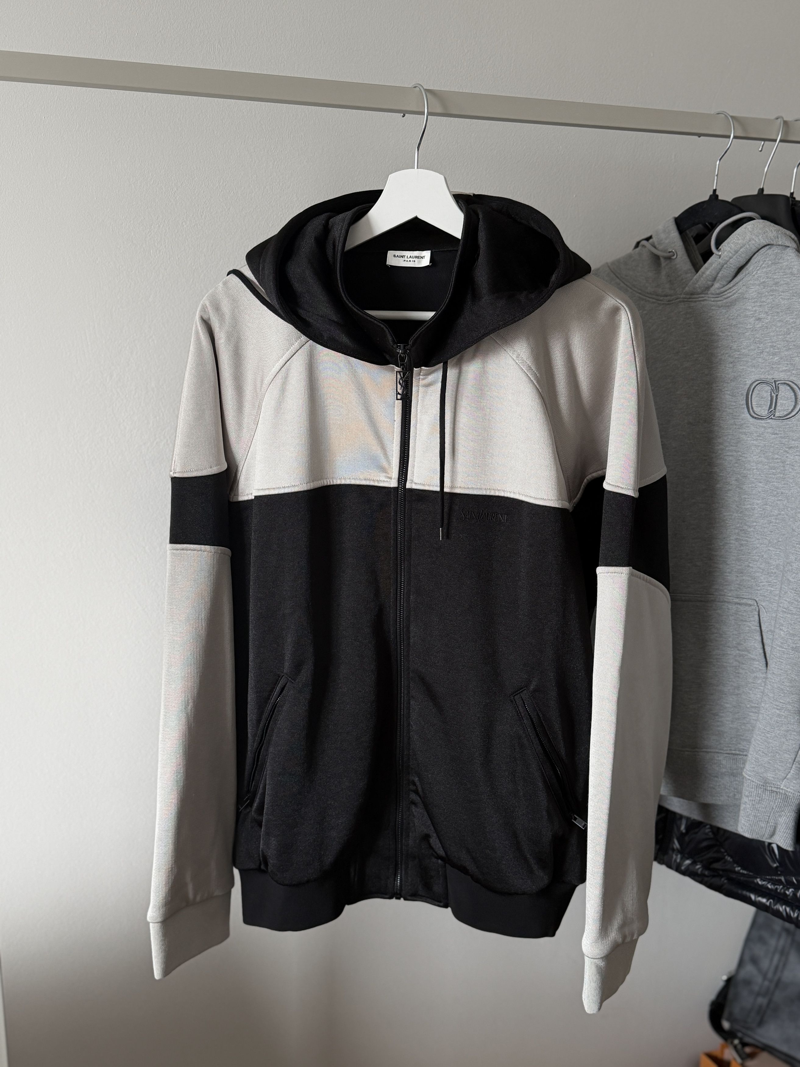 Saint Laurent Paris Saint Laurent zip hoodie/jacket Size US L / EU 52-54 / 3 - 4 Thumbnail