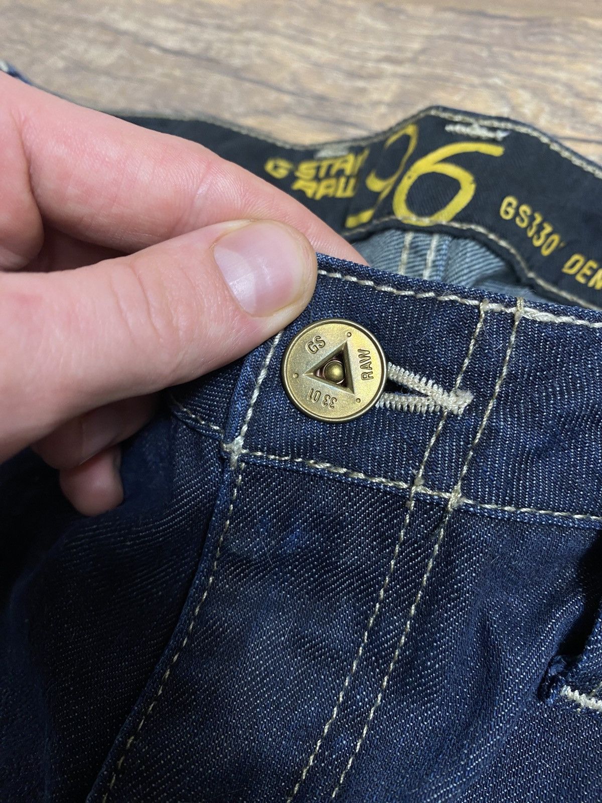 G-Star G-Star Raw GS3301 "96" Originals Denim Jeans 31x32 Size US 31 - 5 Thumbnail