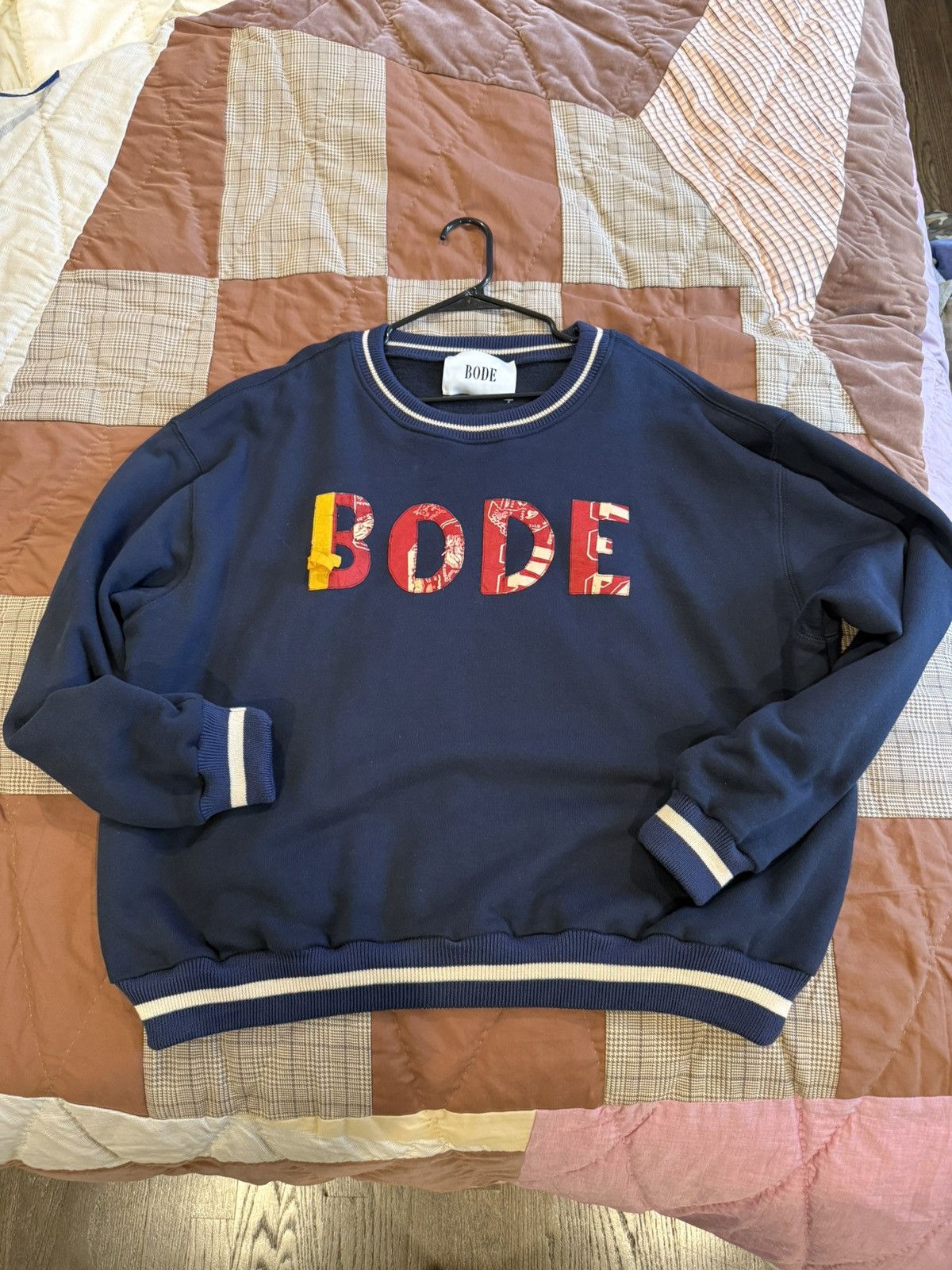 Bode Bode one of kind sweatshirt Size US L / EU 52-54 / 3 - 1 Thumbnail
