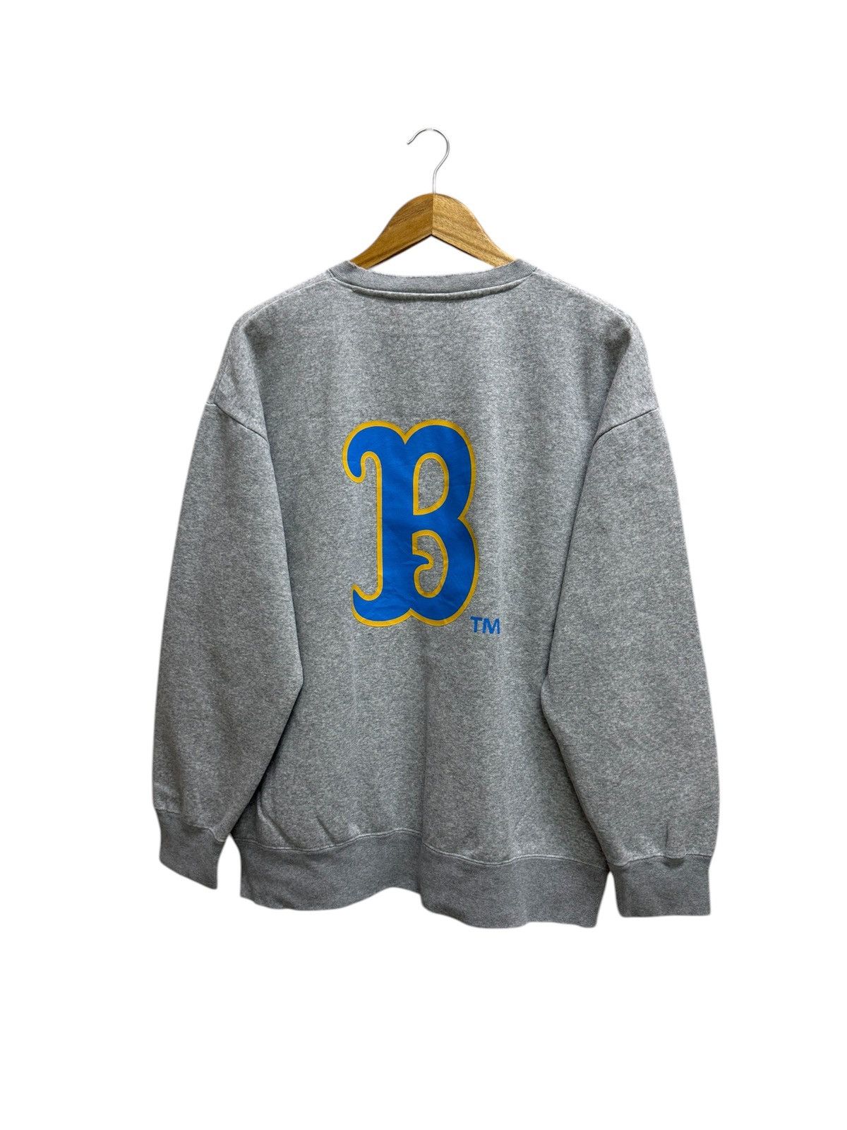 Japanese Brand University California Los Angeles Bruins Biglogo Sweatshirt Size US L / EU 52-54 / 3 - 2 Thumbnail
