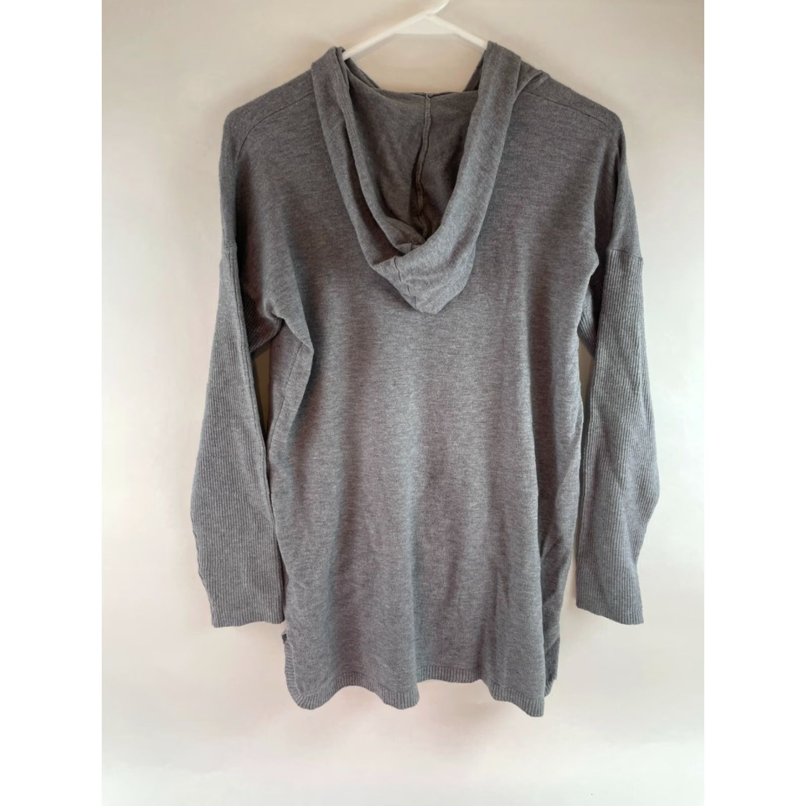 Vintage Philosophy Hooded Sweatshirt Women’s Size M Gray Front Pocket NWT Hoodie Pullover Long Sleeve Modern Size M / US 6-8 / IT 42-44 - 2 Thumbnail