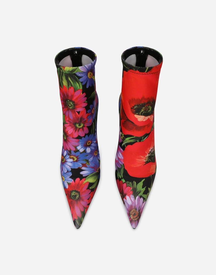Dolce & Gabbana o1y0825 Spike Heel Ankle Boots in Multicolor Size US 8.5 / IT 38.5 - 4 Thumbnail