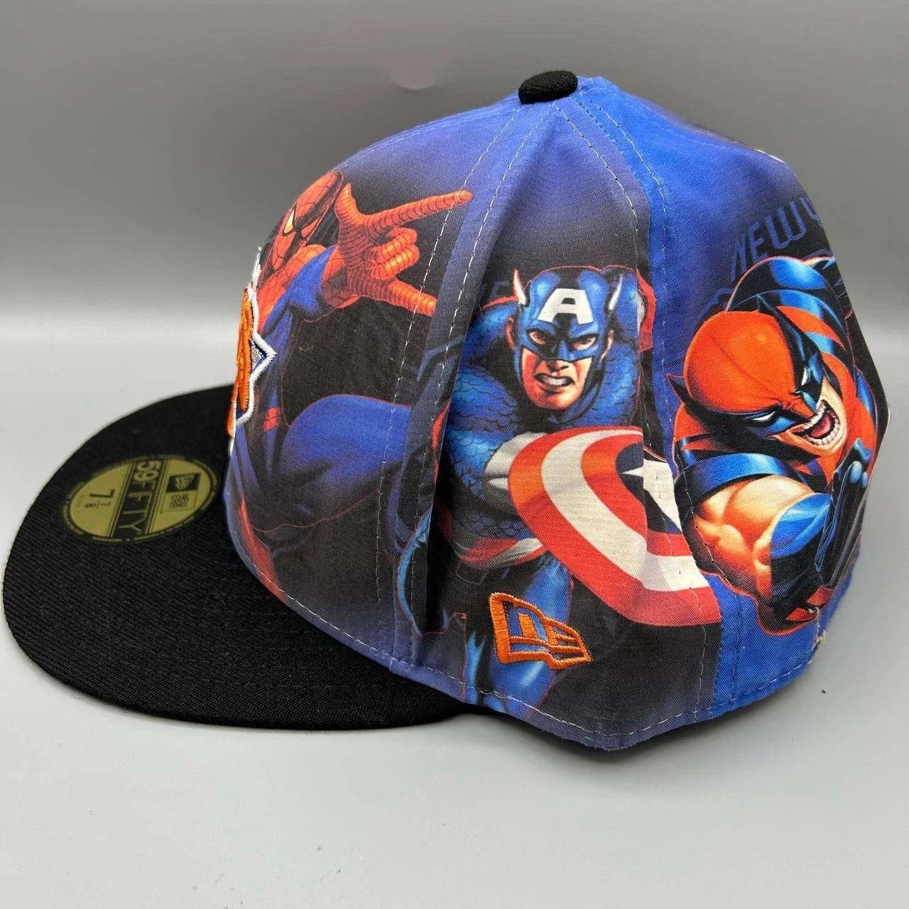 New Era New York Knicks x Marvel Spiderman Scape Hat 7 7/8 Fitted Size ONE SIZE - 7 Thumbnail