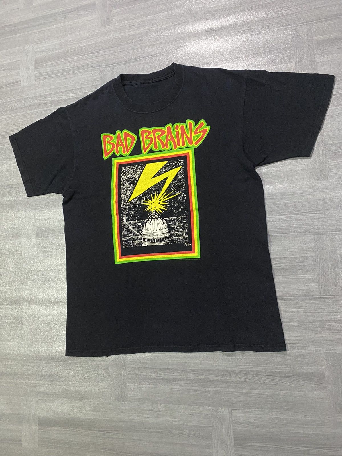 Band Tees Vintage 2002 Bad Brains Hardrock band Tee Size US XL / EU 56 / 4 - 2 Thumbnail