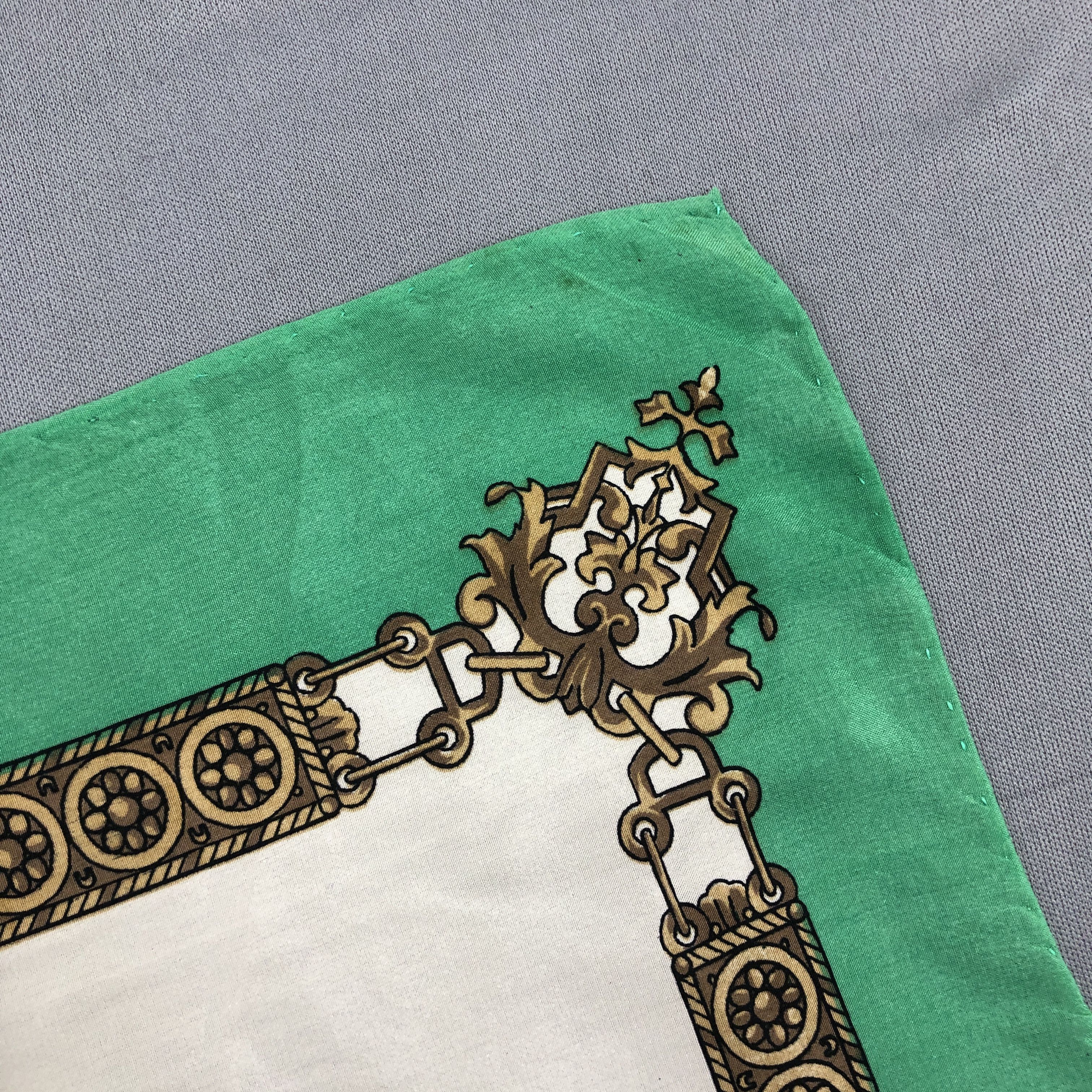 Other × Vintage Vintage Pola SILK Scarf Twill Stole Wraps Scarves Size ONE SIZE - 12 Thumbnail
