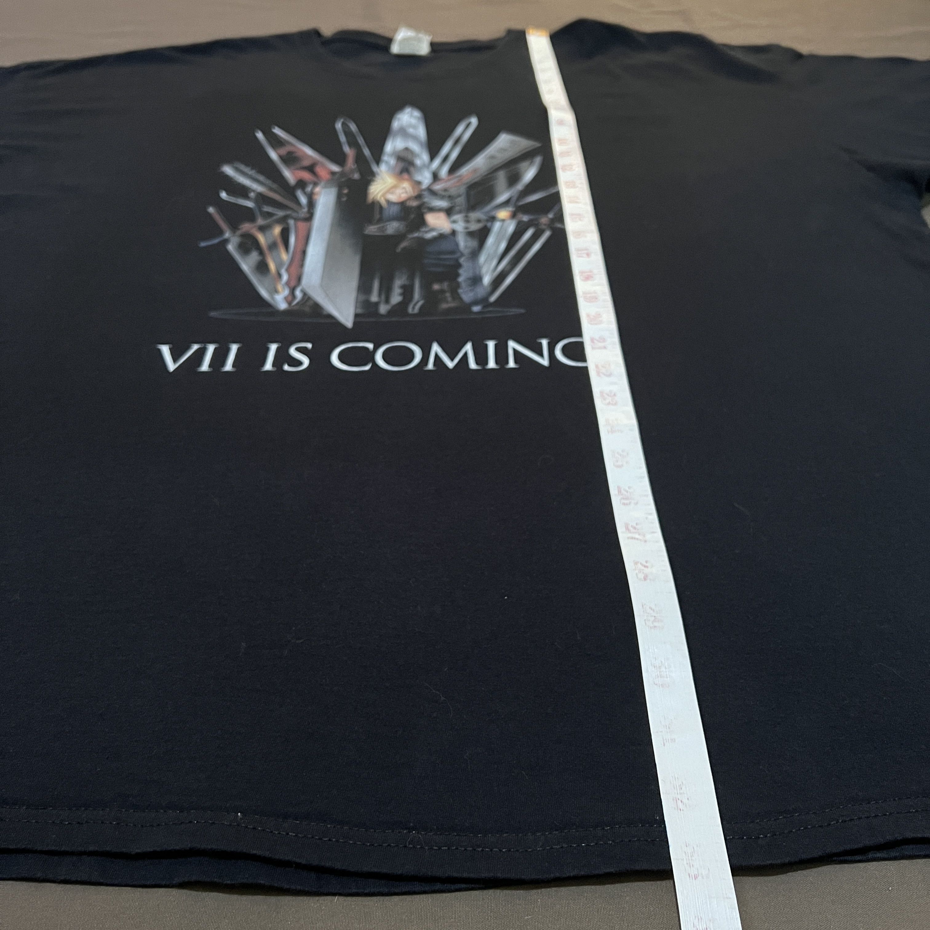Playstation Vintage Y2K Final Fantasy VII 7 Tee4XL Oversized Manga Anime Size US XXL / EU 58 / 5 - 9 Thumbnail