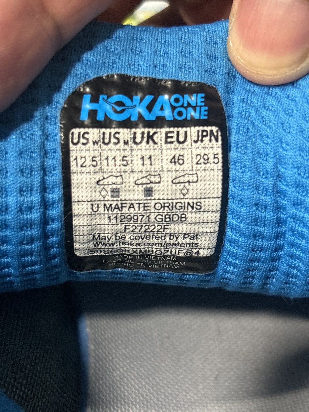 Hoka U Mafate Origins Size US 11.5 / EU 44-45 - 5 Thumbnail