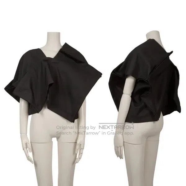 Comme des Garcons Comme Des Garcons Black vintage deformed design top Size S / US 4 / IT 40 - 1 Thumbnail