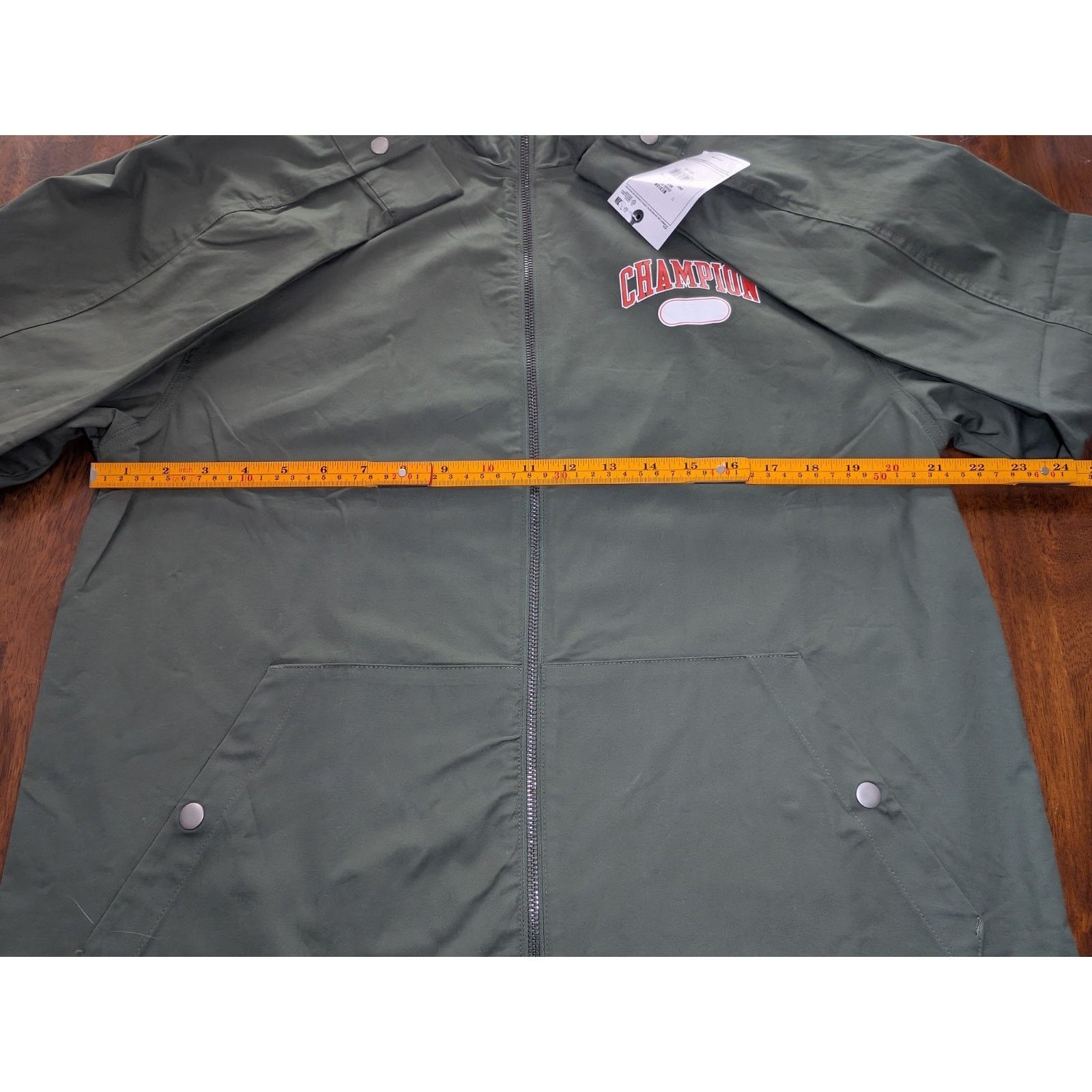 Champion Champion Lightweight Sideline Jacket Mens M Green NWT Size US M / EU 48-50 / 2 - 13 Thumbnail