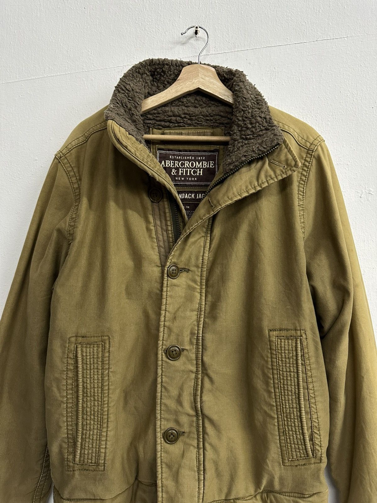 Abercrombie & Fitch Y2K Adirondack Abercrombie & Fitch Distress Jacket Size US M / EU 48-50 / 2 - 4 Thumbnail