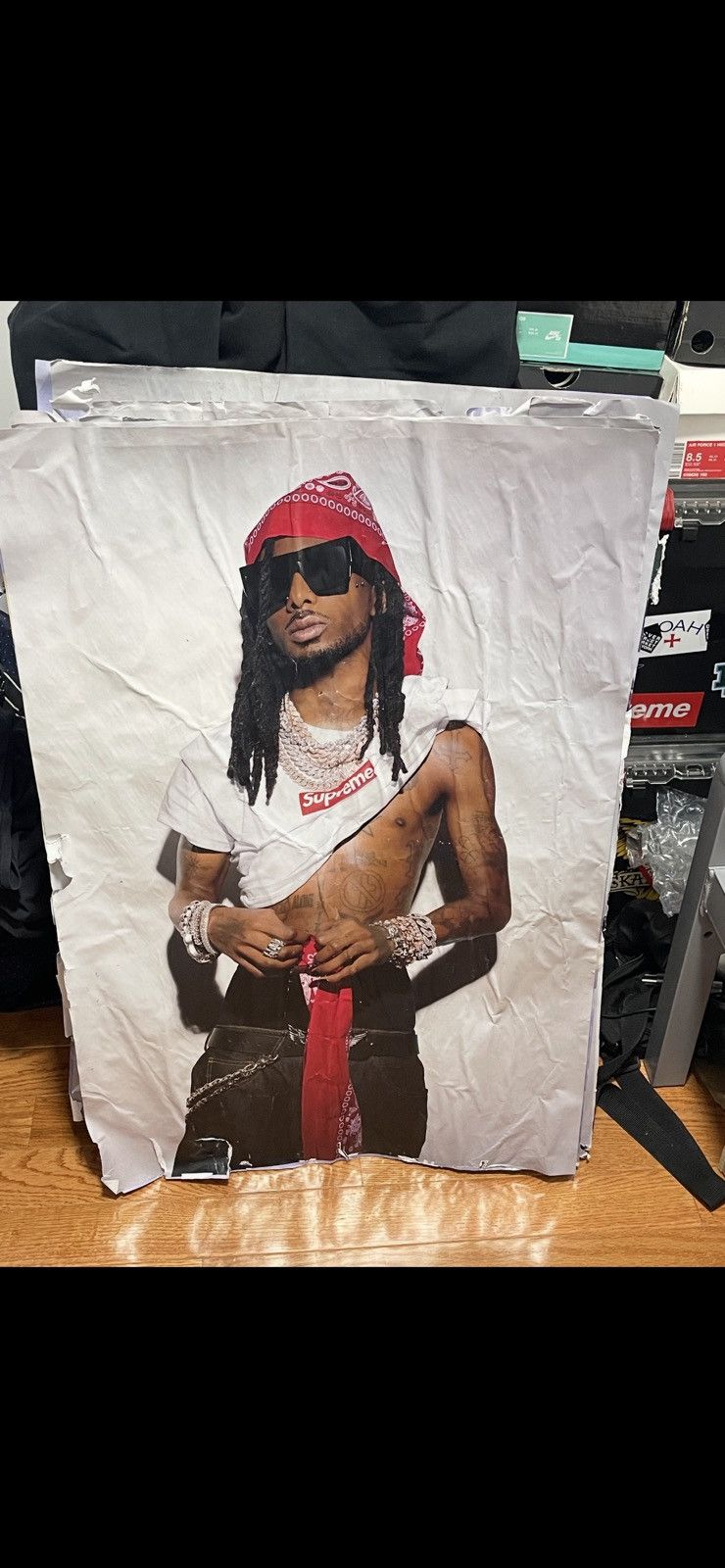 Supreme Supreme Playboi Carti promo poster 2025 Size ONE SIZE - 1 Thumbnail