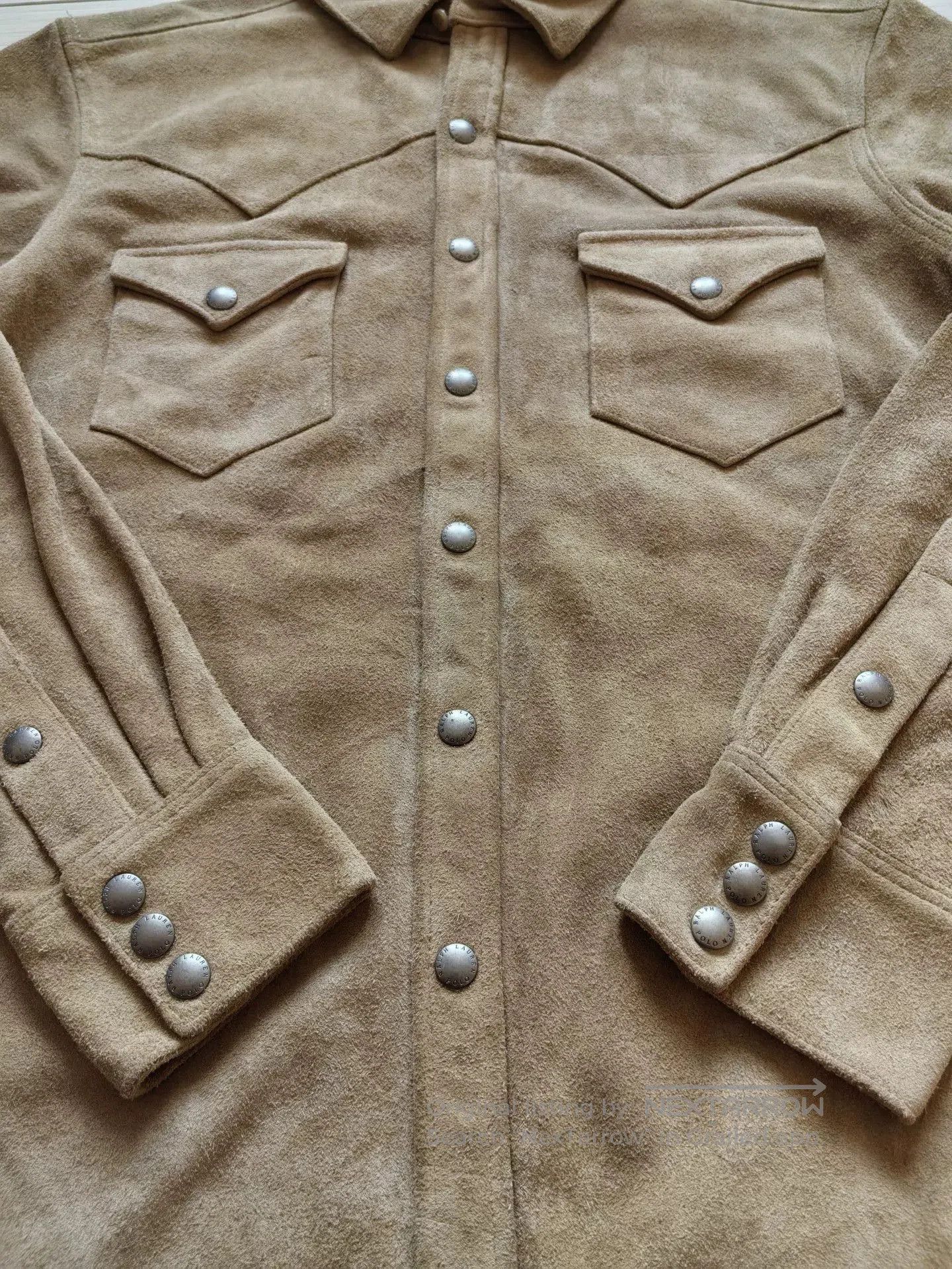 Polo Ralph Lauren western suede shirt by polo ralph lauren. Size US M / EU 48-50 / 2 - 5 Thumbnail