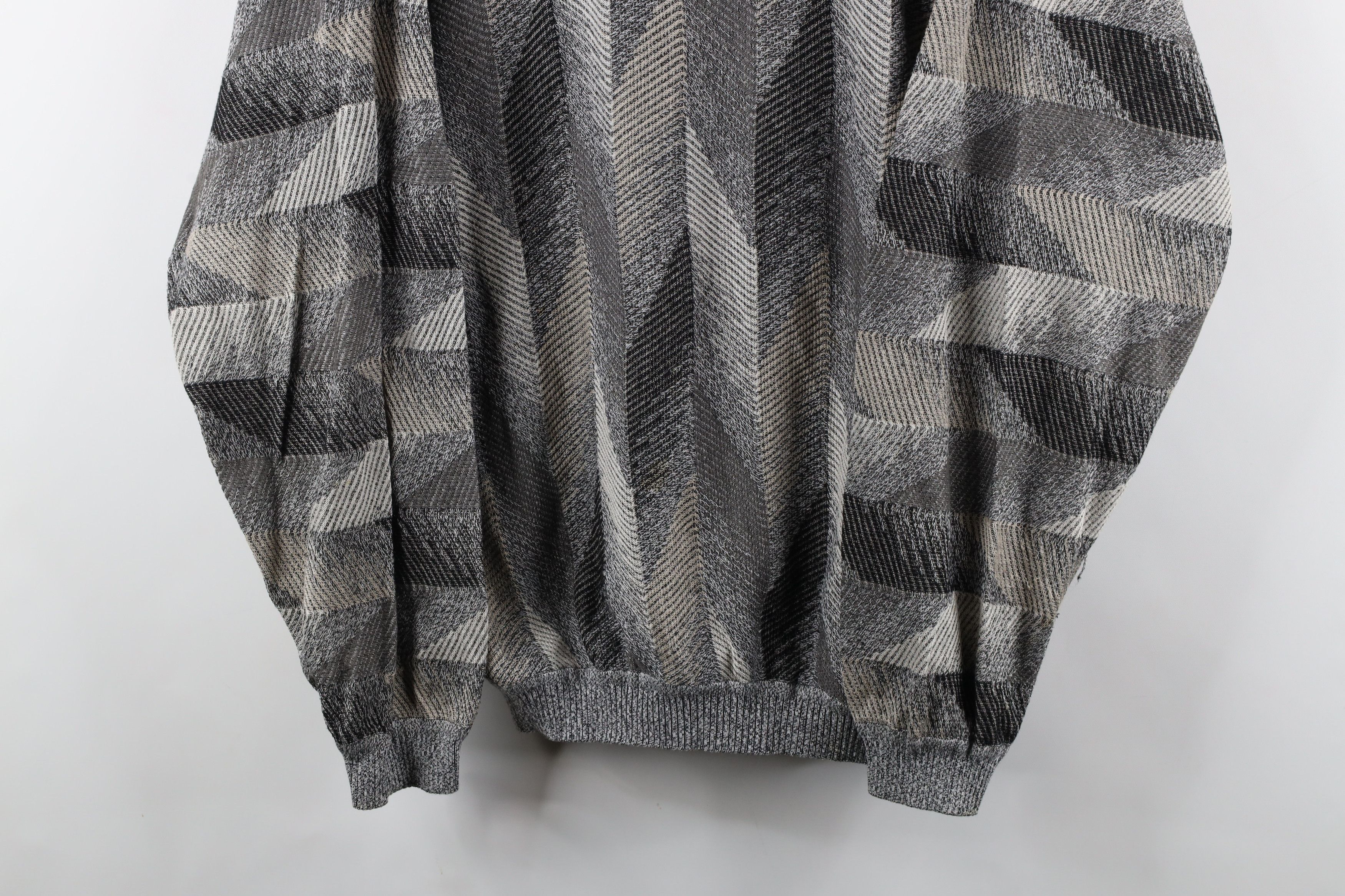 St. Croix × Vintage Vintage 90s St Croix Knits Geometric Knit Cosby Sweater USA Size US L / EU 52-54 / 3 - 3 Thumbnail