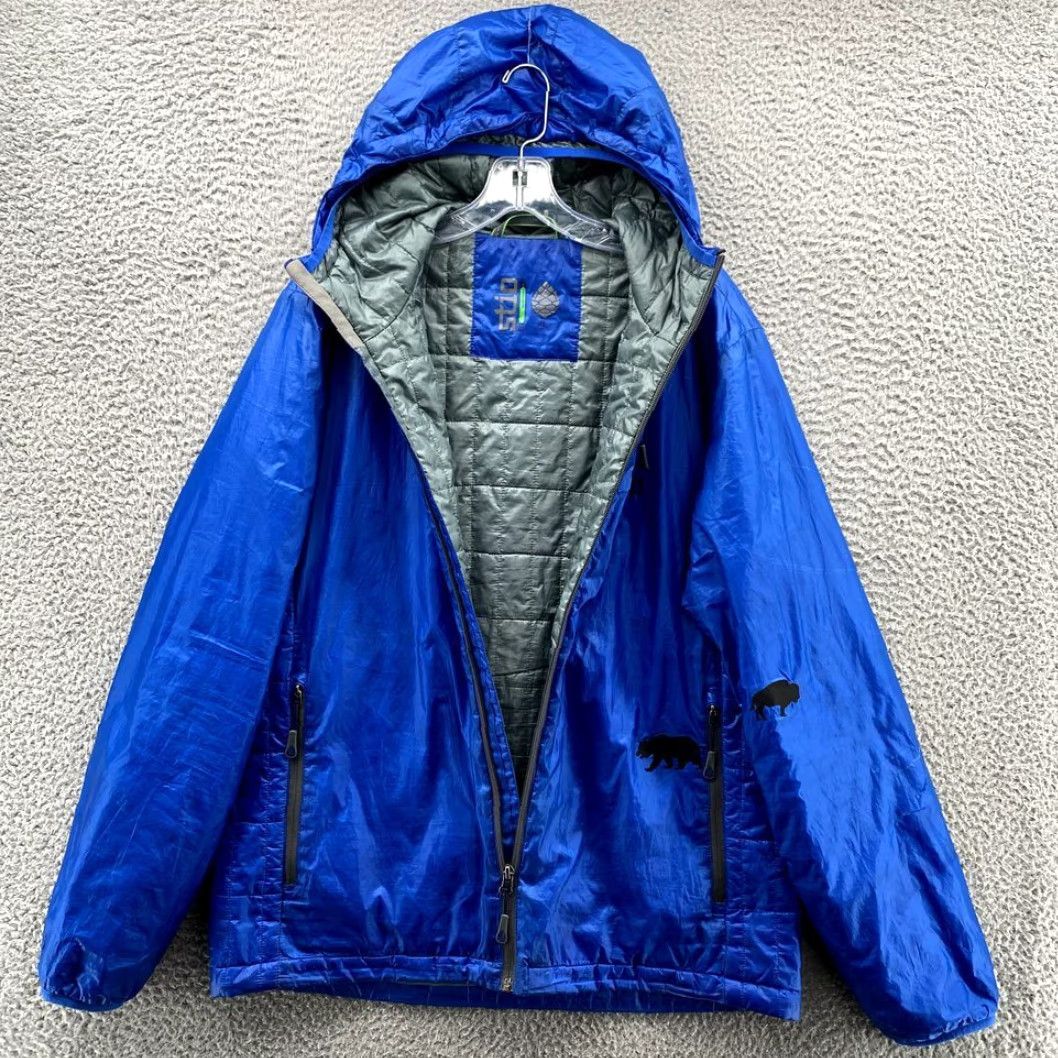 Vintage Stio Jacket L Blue Puffer Primaloft Hood Zipped Pockets Windbreaker Outdoor Mens Jacket Size US L / EU 52-54 / 3 - 7 Thumbnail