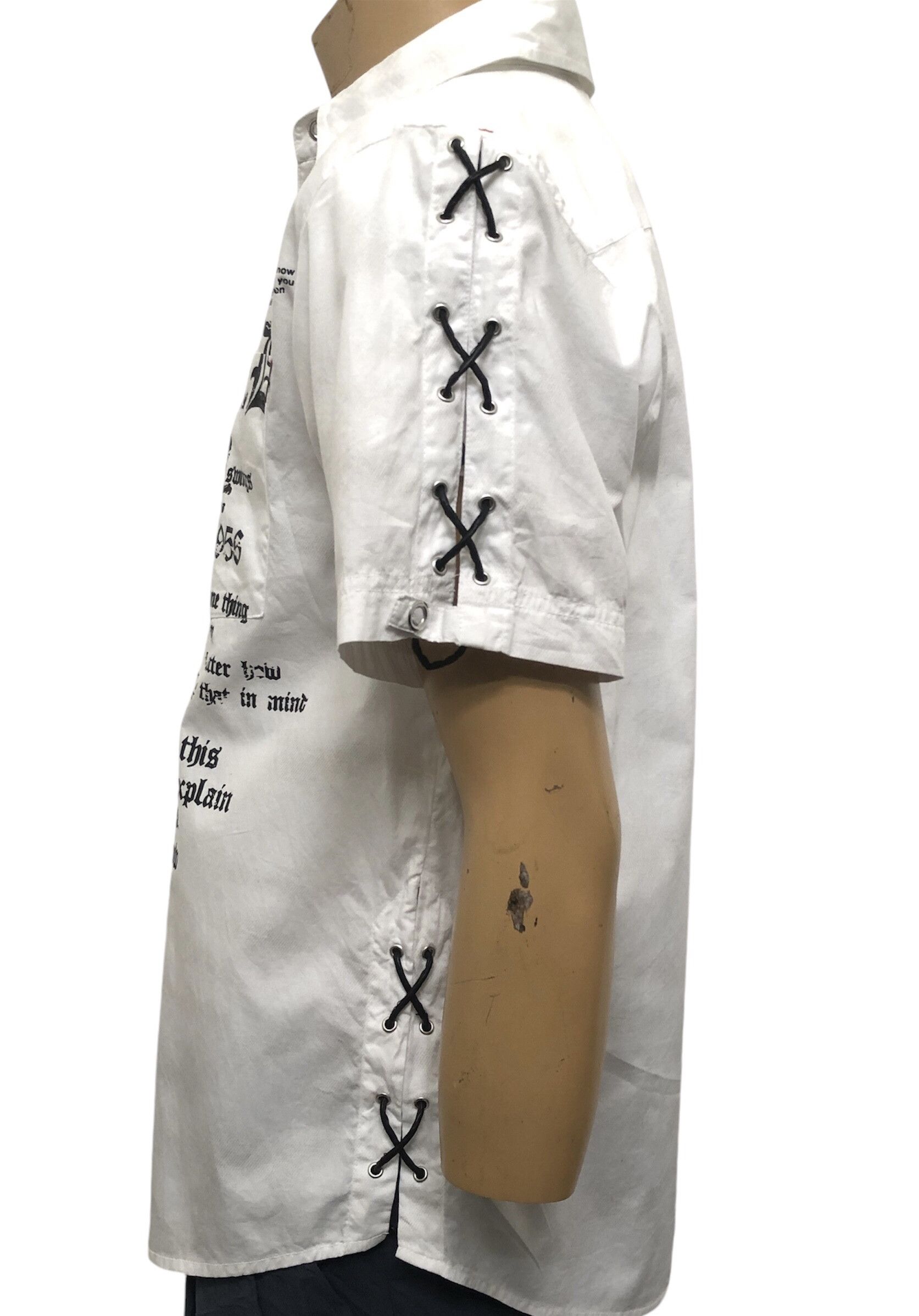 Designer × Seditionaries Rare Japanese Euphuistic Designer Seditionaries Punk Shirt Size US M / EU 48-50 / 2 - 3 Thumbnail