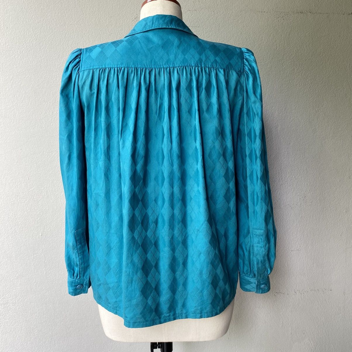 Givenchy Givenchy Life Diamond-Textured Puff Sleeve Blouse Size M / US 6-8 / IT 42-44 - 15 Thumbnail