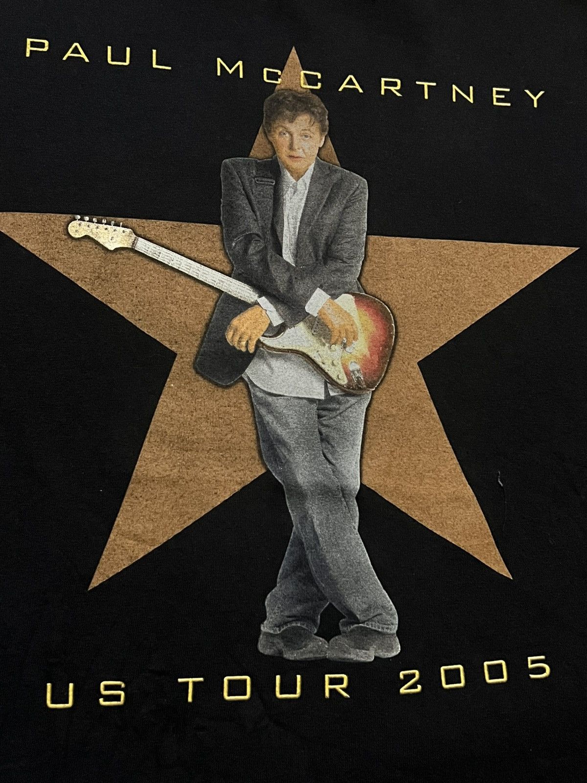 Gildan Vintage Y2K Paul Mc Cartney Tshirt Size US XL / EU 56 / 4 - 2 Thumbnail