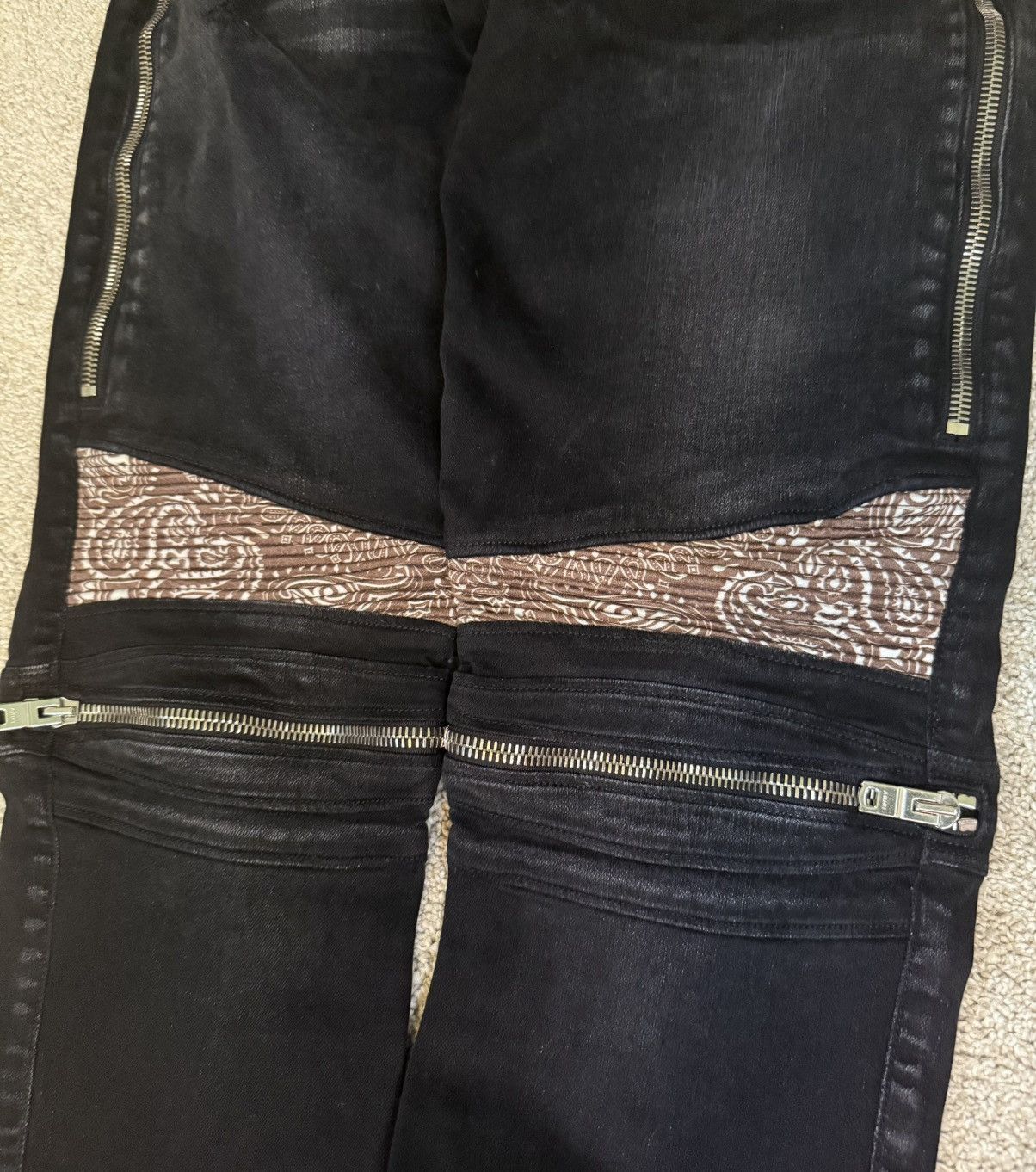 Amiri Amiri Mx2 Bandana Skinny Jeans Size US 36 / EU 52 - 3 Thumbnail
