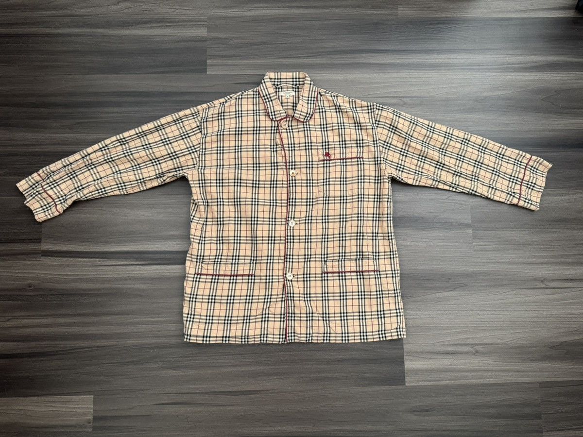 Burberry Burberry London Nova Check Pattern Pajamas Button-Up Men’s M Size US M / EU 48-50 / 2 - 1 Thumbnail