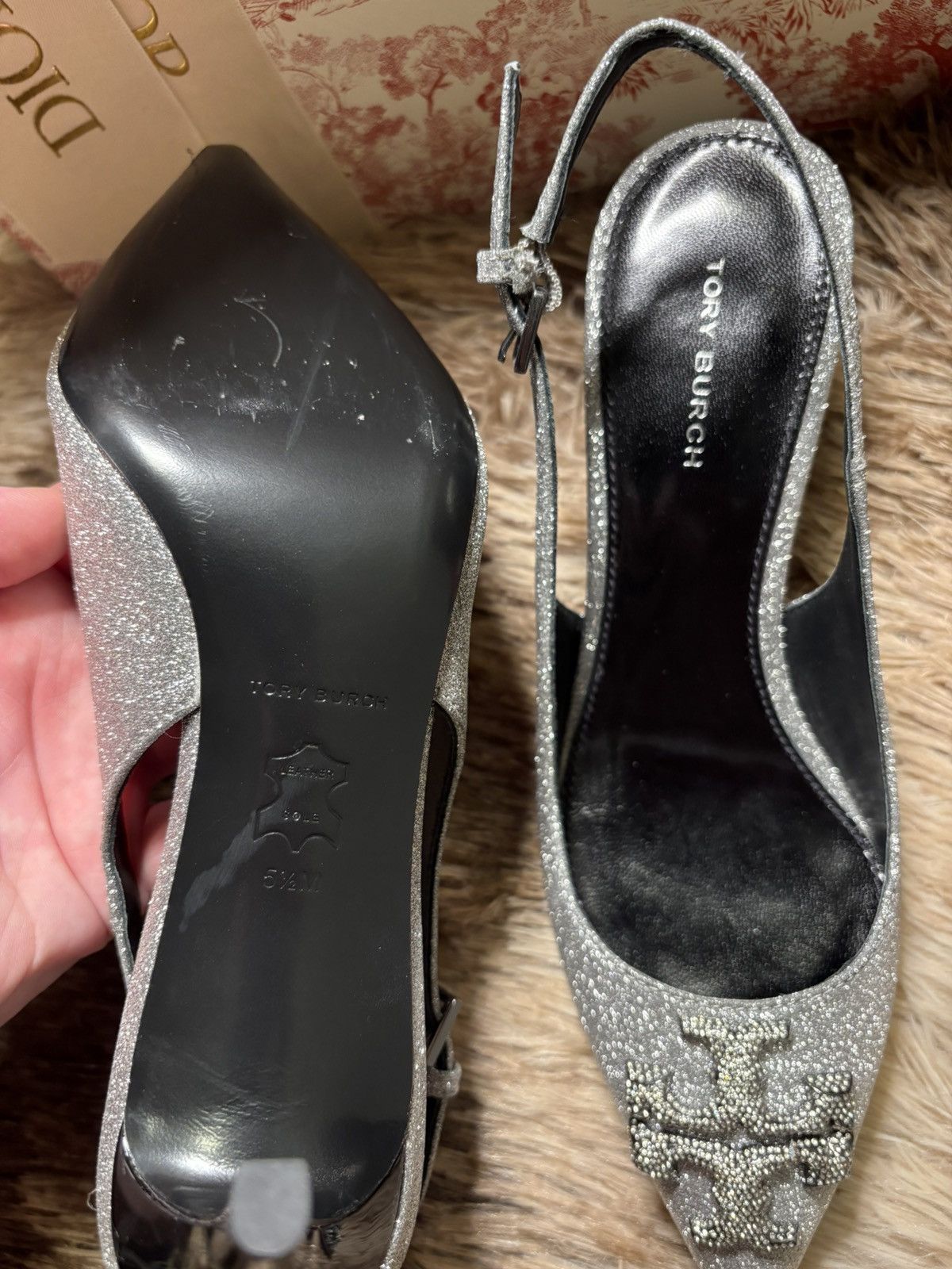 Tory Burch Tory Burch ELANOR Pumps with gemstones Size US 6 / IT 36 - 4 Thumbnail