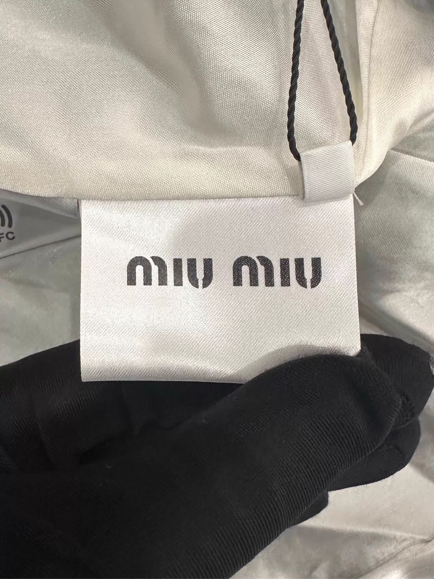 Miu Miu MIU MIu black crystal-embellished jacket 40 new w/ tags Size S / US 4 / IT 40 - 5 Thumbnail