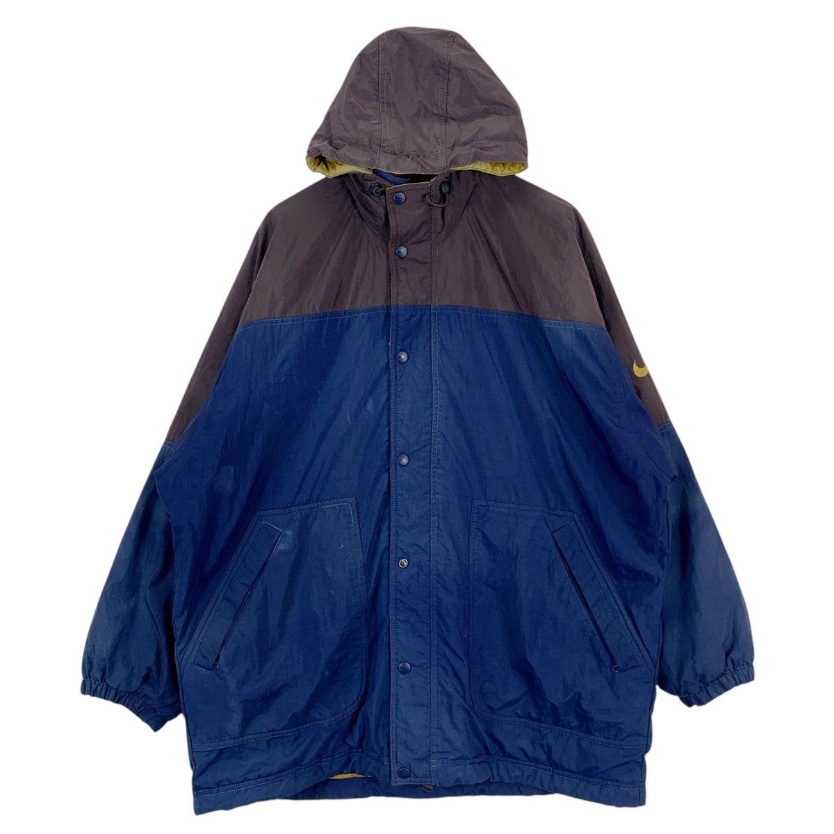 Nike × Vintage Vintage Nike Light Jacket With Hoodie Size US M / EU 48-50 / 2 - 1 Thumbnail