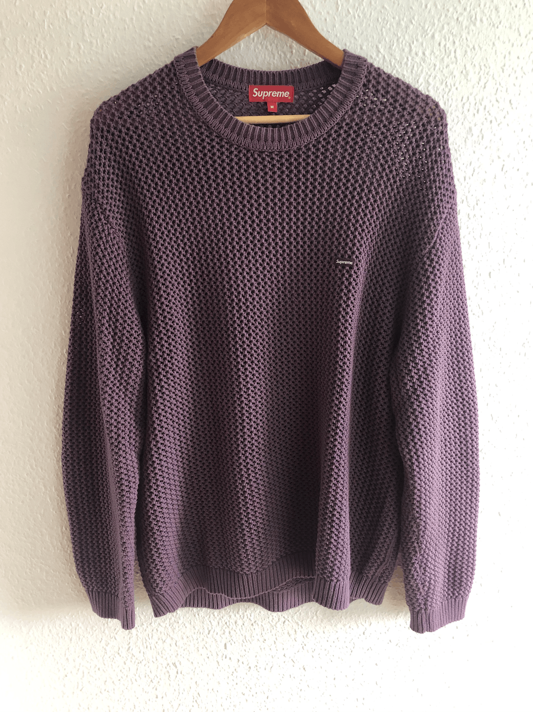 Supreme Open Knit Small Box Sweater Size US M / EU 48-50 / 2 - 2 Thumbnail