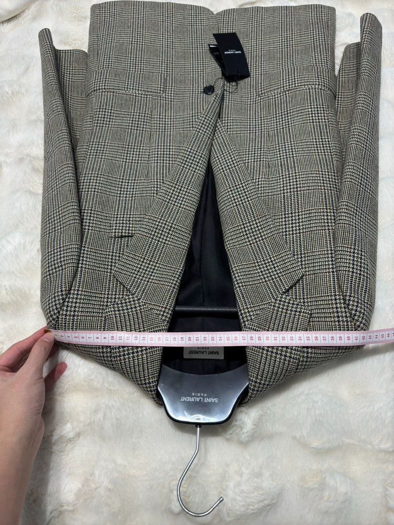 Saint Laurent Paris Saint Laurent Paris Saint Laurent Paris Plaid women's jack Size US M / EU 48-50 / 2 - 7 Thumbnail