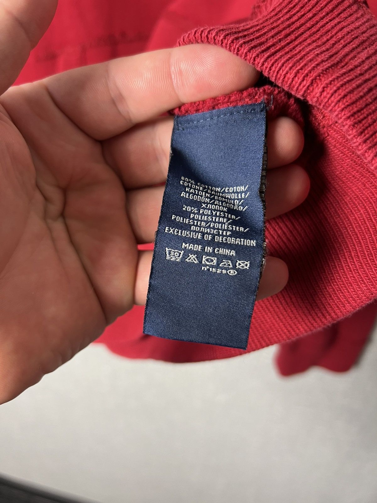 Polo Ralph Lauren Vintage Polo Jeans Company Ralph Lauren Hoodie USA Flag Logo Size US XXL / EU 58 / 5 - 14 Thumbnail