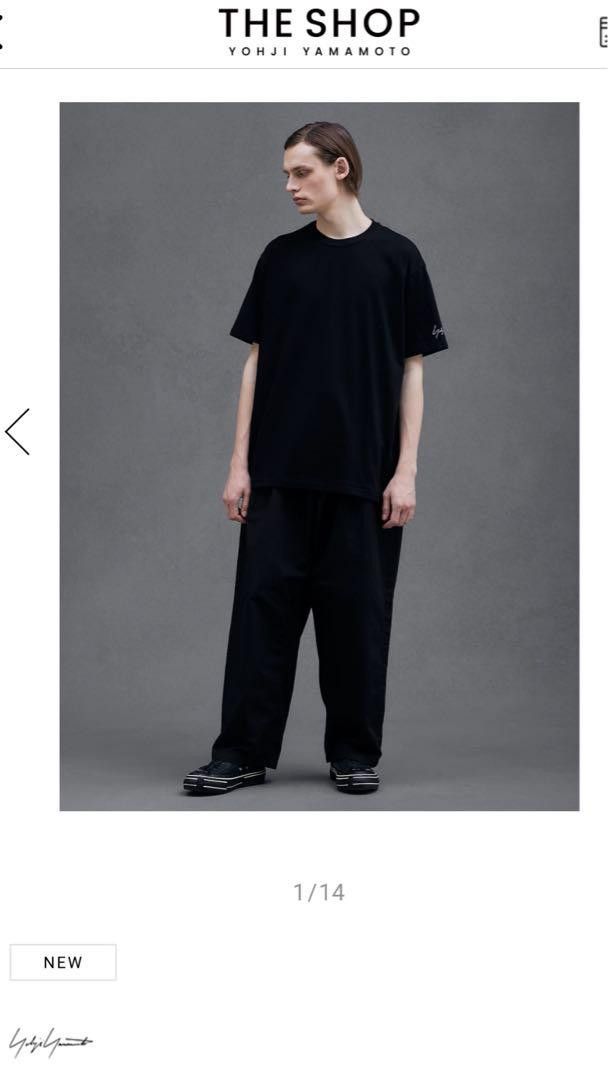 Yohji Yamamoto YOHJI YAMAMOTO Short sleeve BLACK T-shirt Size US XL / EU 56 / 4 - 9 Thumbnail