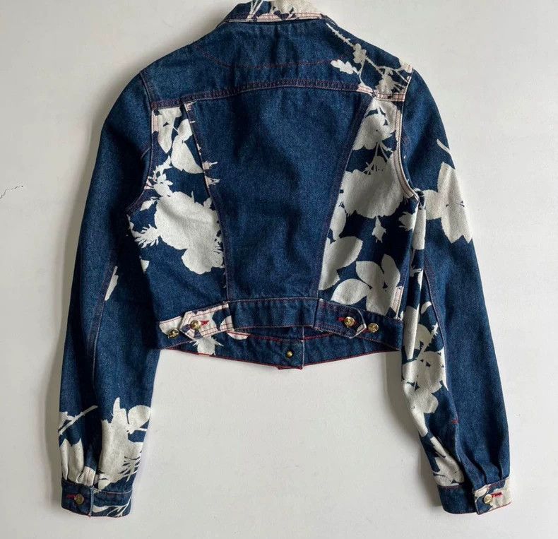 Other Vivienne Westwood Floral denim jacket Size S / US 4 / IT 40 - 4 Thumbnail