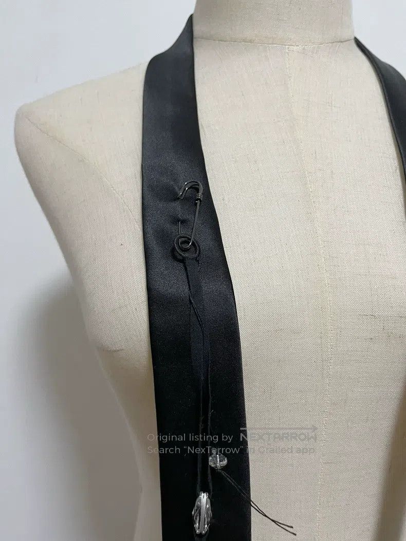 Ann Demeulemeester Ann Demeulemeester Necktie Size ONE SIZE - 5 Thumbnail