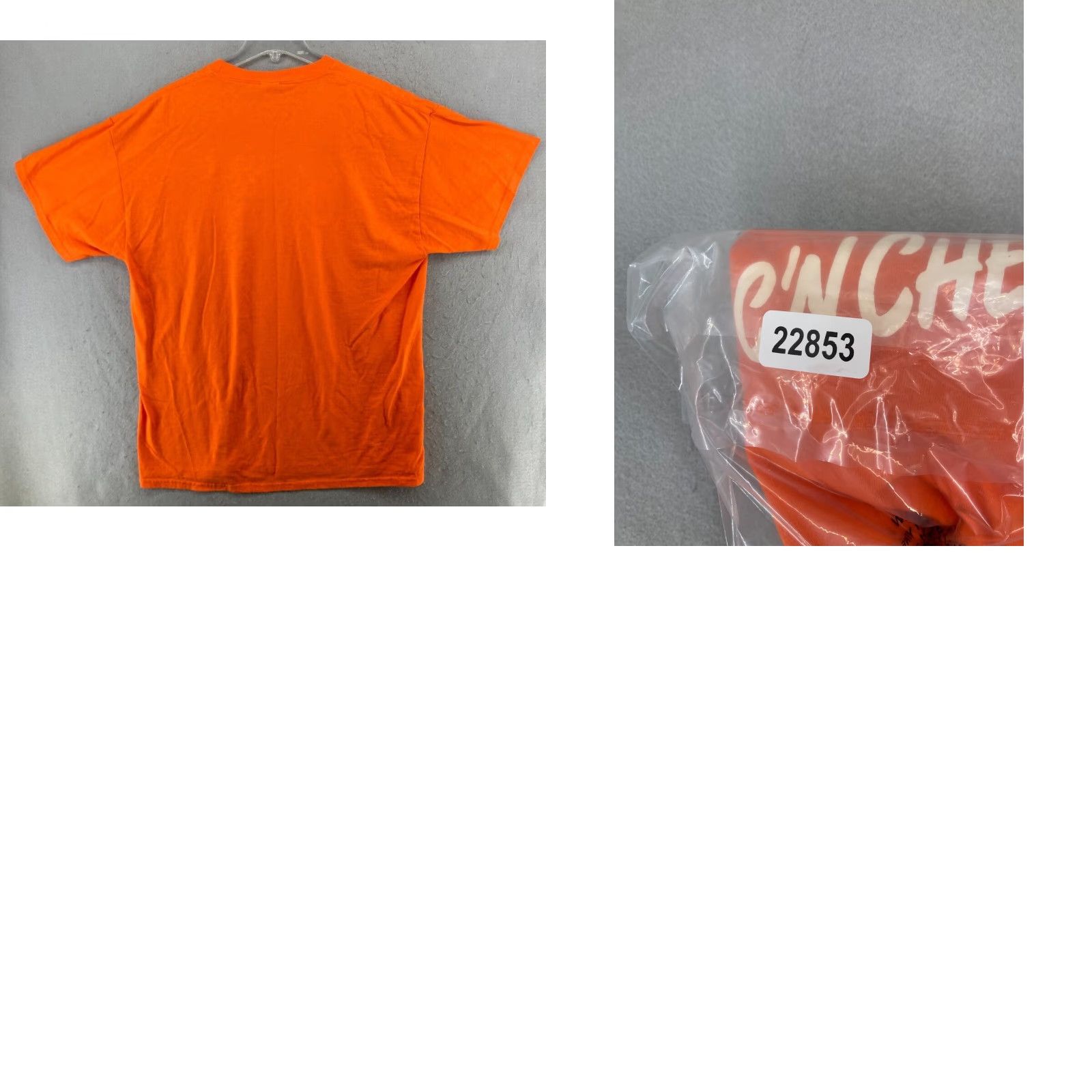 Port & Company Cheetos Mac N Cheese Mens Promo TShirt XL Orange Logo Size US XL / EU 56 / 4 - 8 Thumbnail