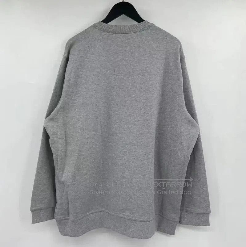 Burberry Burberry Gray Cotton Long Sleeve Sweatshirt. Size US XXL / EU 58 / 5 - 2 Thumbnail