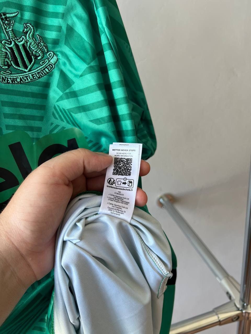 Castore 2023/24 NEWCASTLE UNITED #39 BRUNO G. SOCCER FOOTBALL SHIRT Size US XL / EU 56 / 4 - 10 Thumbnail