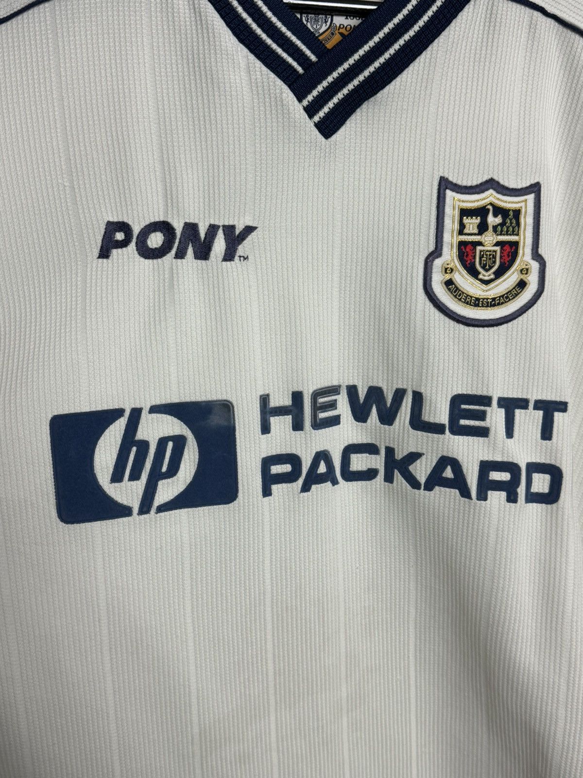 PONY Tottenham Hotspur 97/99 Home Football Jersey Size US L / EU 52-54 / 3 - 3 Thumbnail