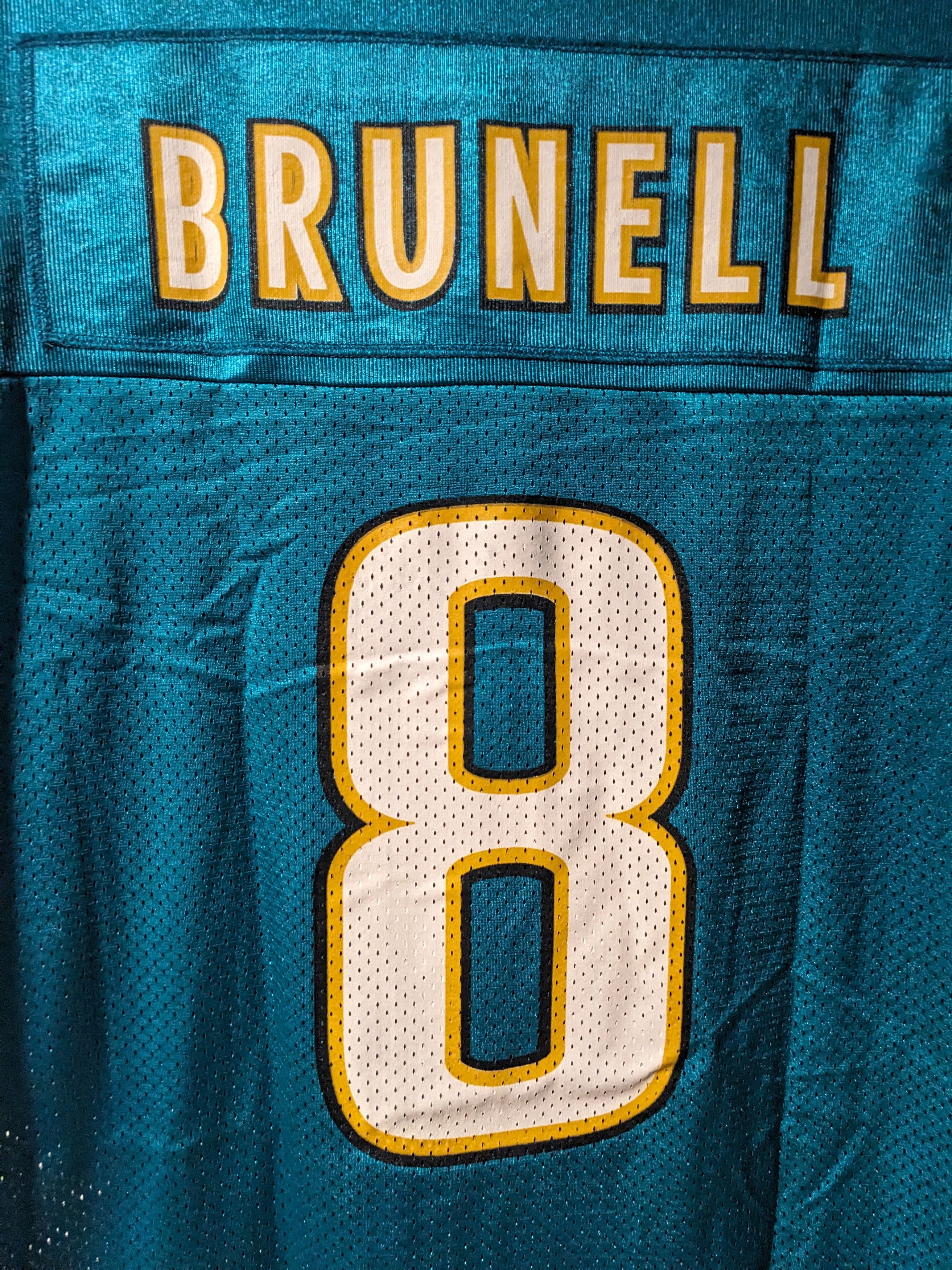 NFL × Vintage Vintage Jacksonville Jaguars Brunell NFL Football Jersey Size US L / EU 52-54 / 3 - 2 Thumbnail