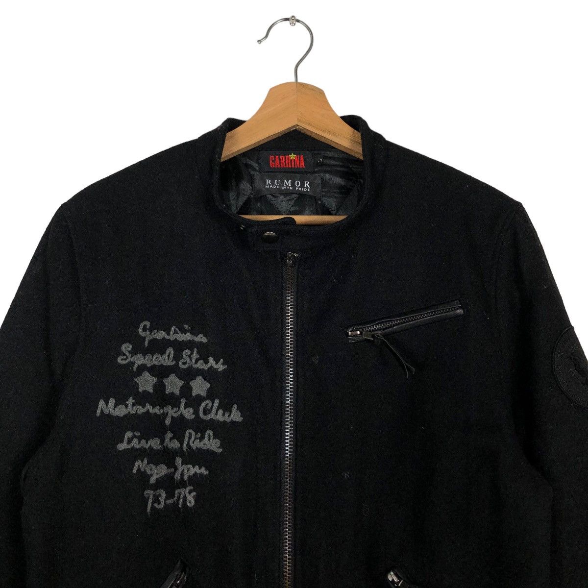 Hysteric Glamour 🔥90’s Vintage Biker Jacket Garhina Japan Punk Design Size US L / EU 52-54 / 3 - 2 Thumbnail