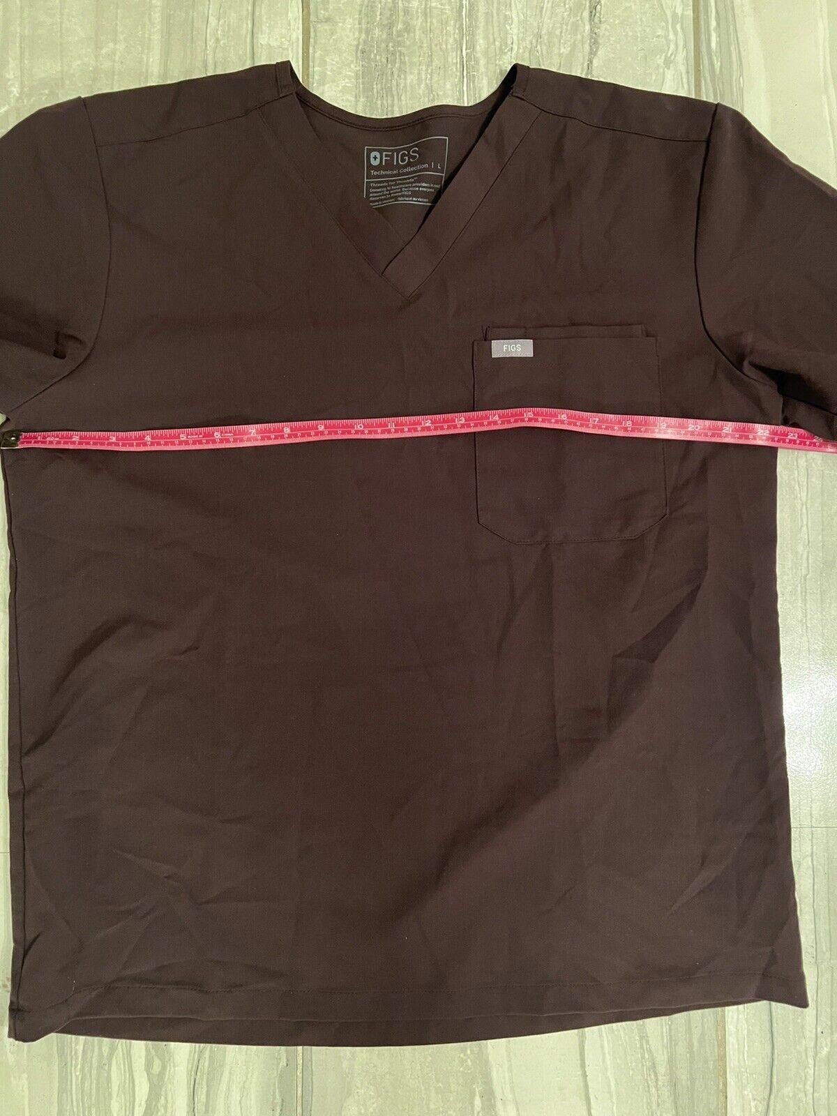 Designer Figs Three Pocket Technical Collection Scrip Top Sz L Size ONE SIZE - 6 Thumbnail