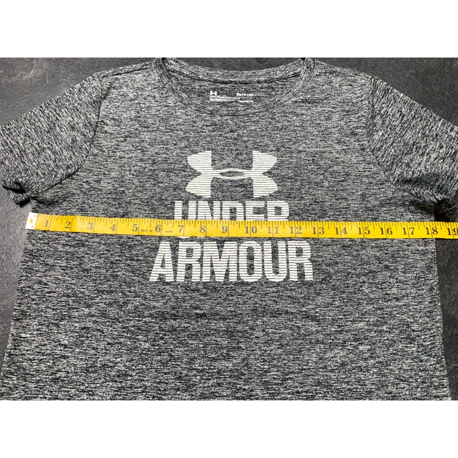 Under Armour Under Armour Women’s Gray Logo T-Shirt Short Sleeve Size Small Activewear Menswear Size S / US 4 / IT 40 - 4 Thumbnail