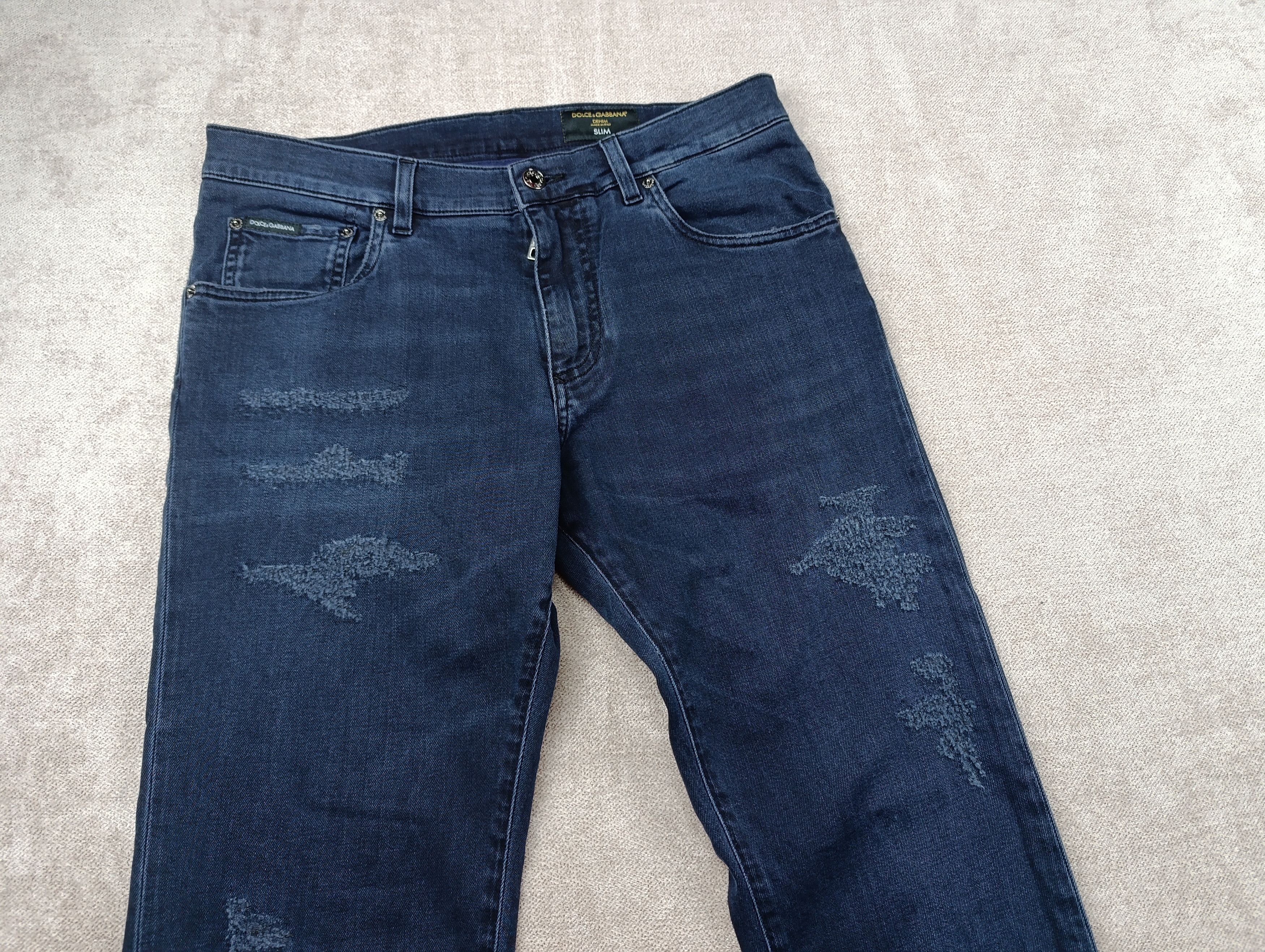 Dolce & Gabbana DOLCE GABBANA DENIM SLIM MENS JEANS SIZE 48 Size US 32 / EU 48 - 16 Thumbnail