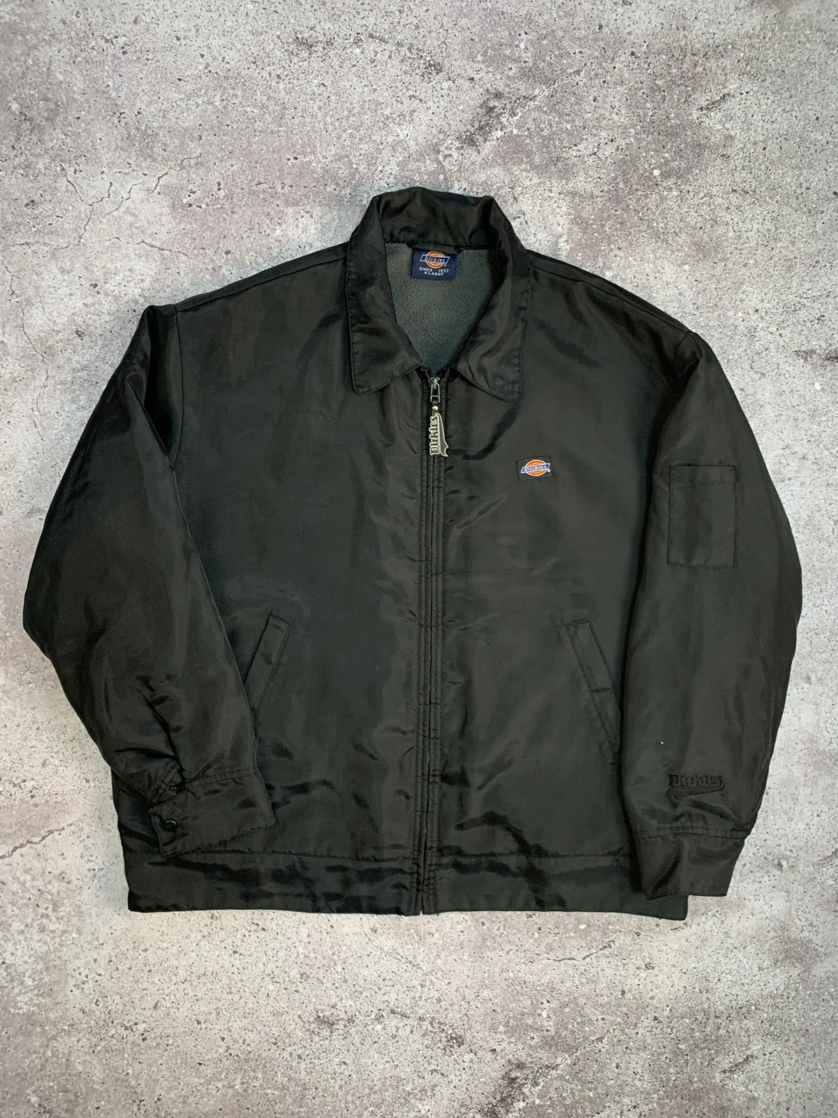 Pre-owned Dickies X Vintage Dickies Nylon Jacket Vintage In Black