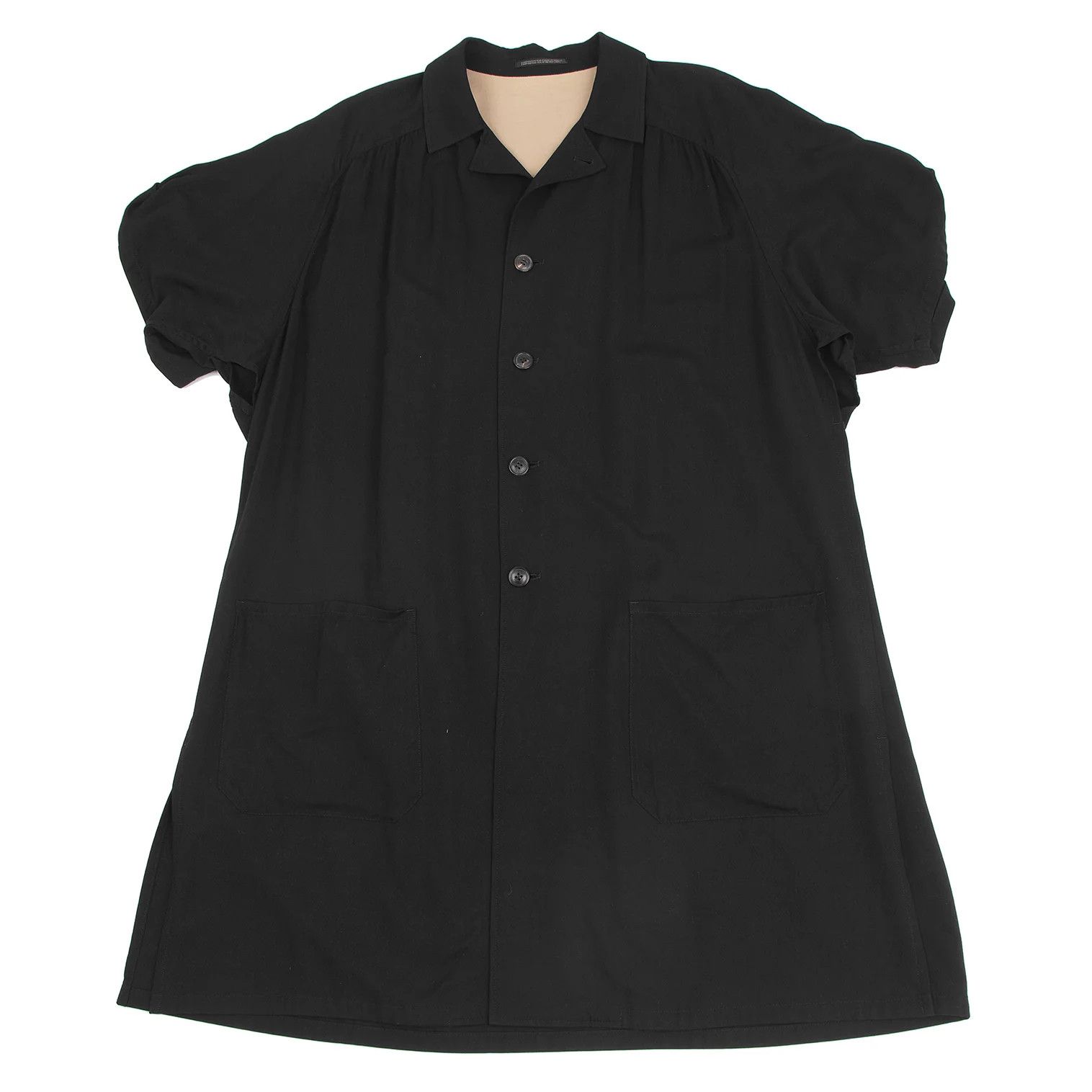 Yohji Yamamoto Yohji Yamamoto Raglan Sleeve Shirt Jacket Size US M / EU 48-50 / 2 - 1 Thumbnail