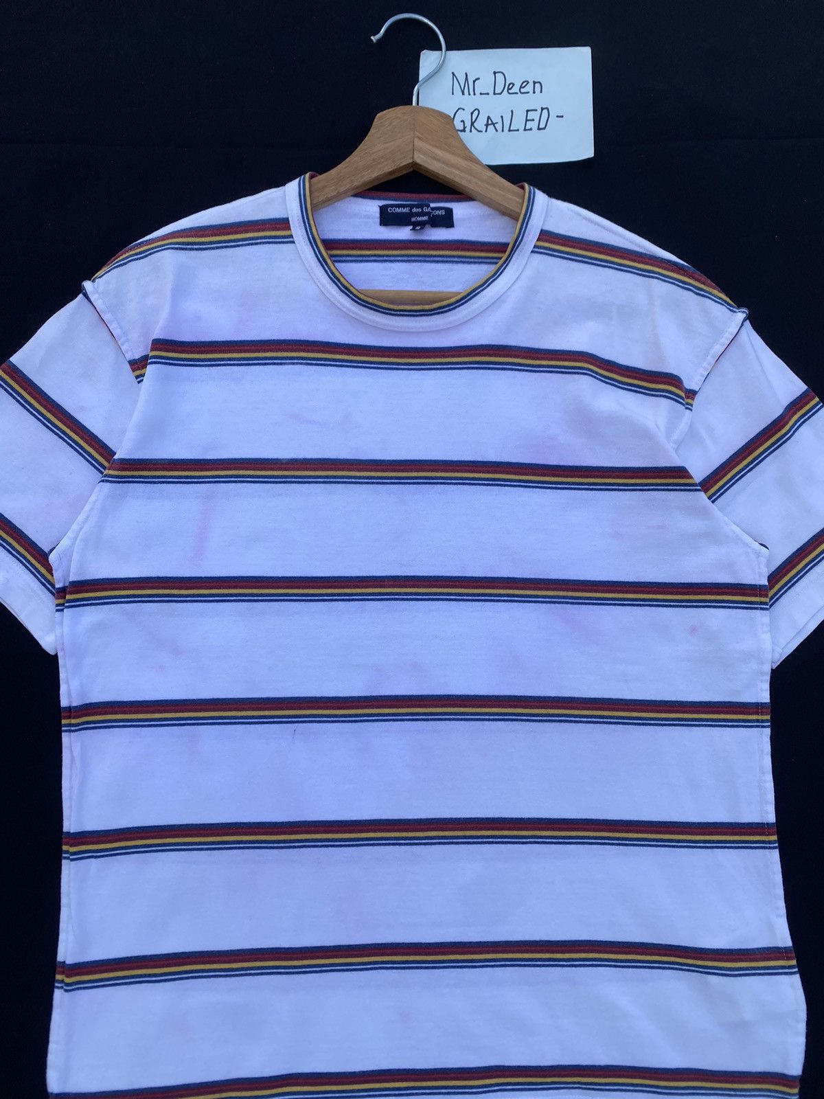 Comme des Garcons Rare Vintage AD 2006 Comme Des Garcons Homme CDG Tee Size US S / EU 44-46 / 1 - 5 Thumbnail