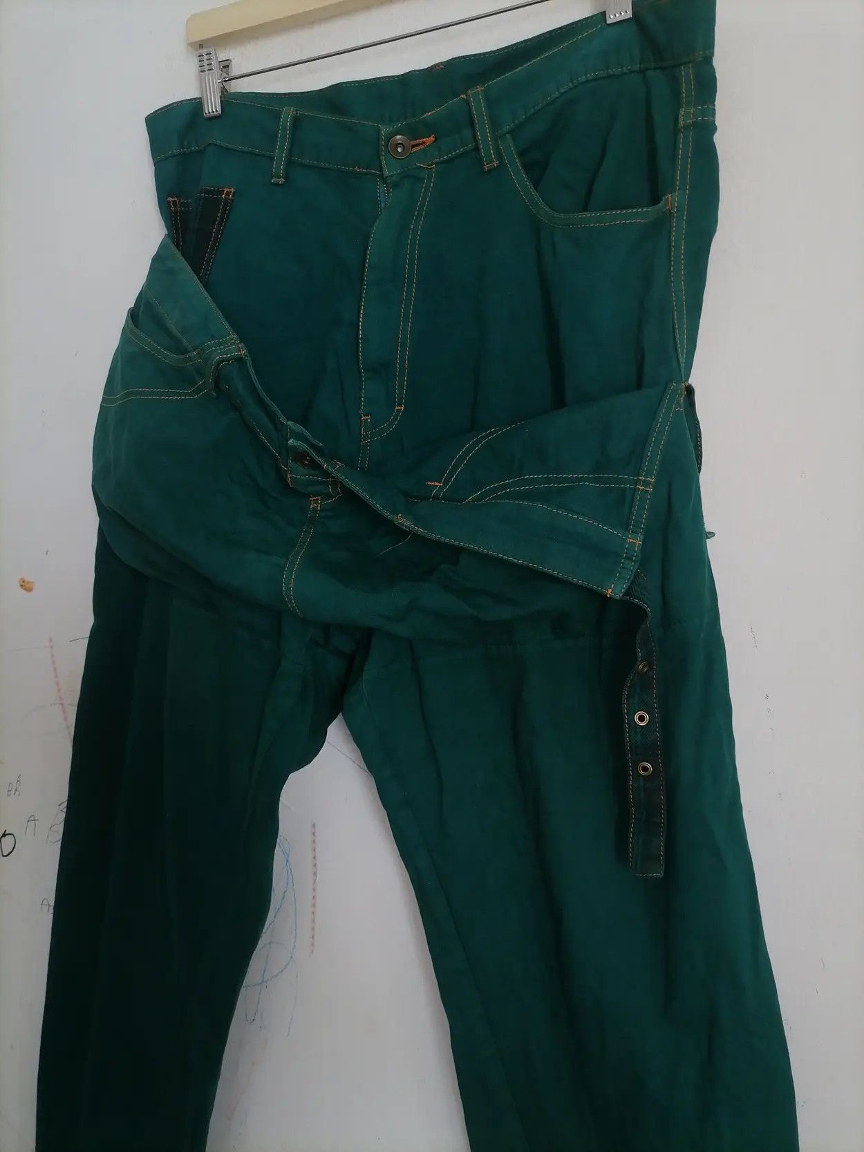 Japanese Brand KARAKOTO KOJIMA JAPAN DISTRESSED PANTS Size US 36 / EU 52 - 3 Thumbnail
